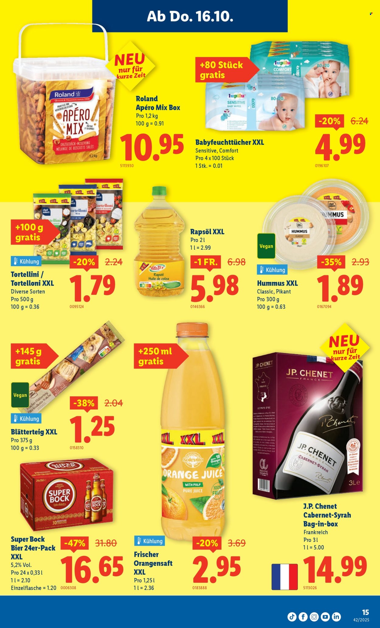 Volantino Lidl - 16.10.2025 - 22.10.2025. Pagina 15. Pagina 15