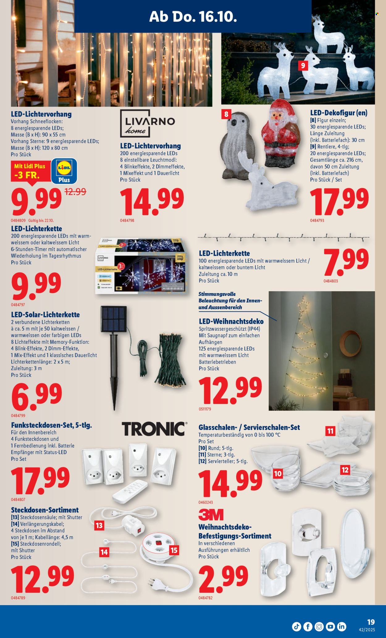 Volantino Lidl - 16.10.2025 - 22.10.2025. Pagina 19. Pagina 19
