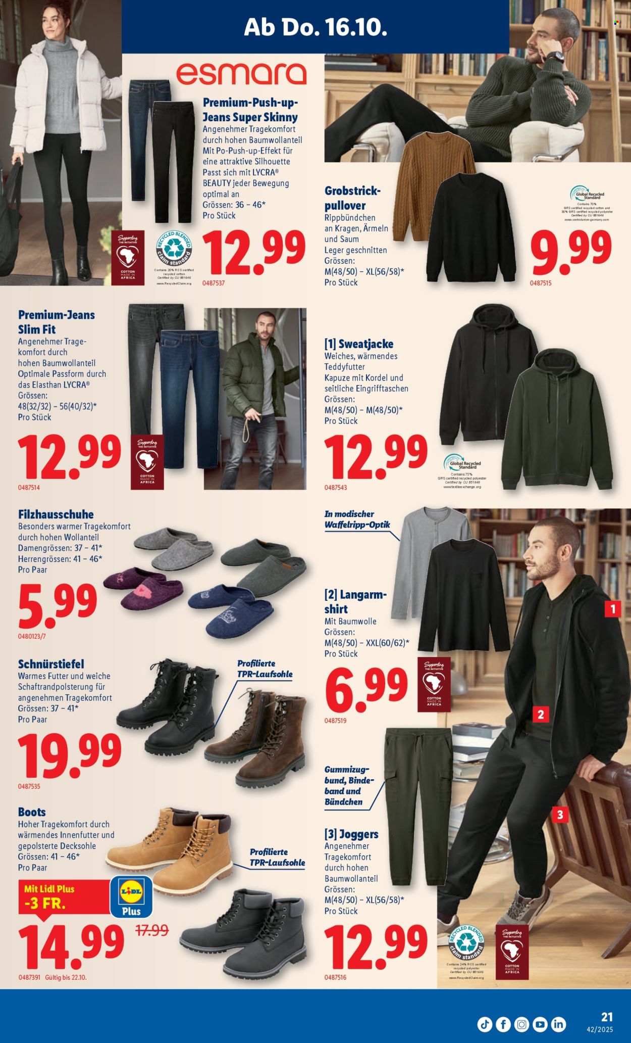 Volantino Lidl - 16.10.2025 - 22.10.2025. Pagina 21. Pagina 21