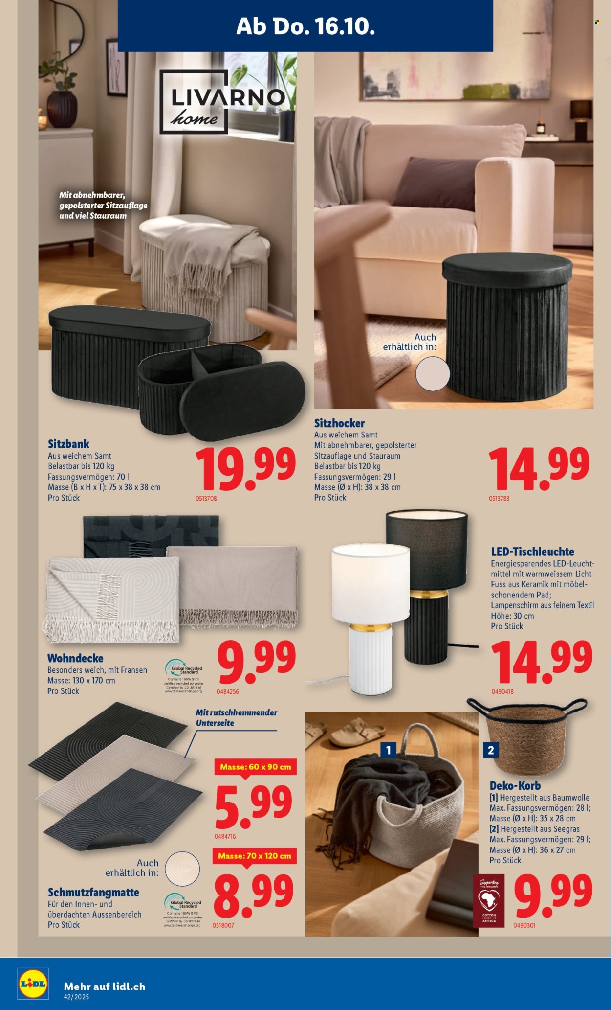 Volantino Lidl - 16.10.2025 - 22.10.2025. Pagina 22. Pagina 22