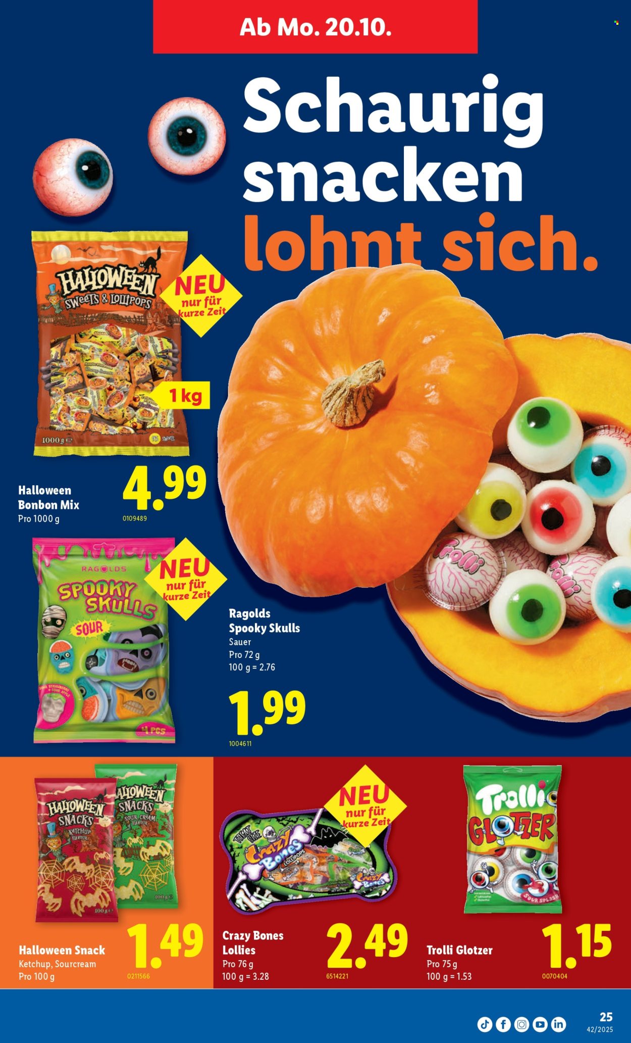 Volantino Lidl - 16.10.2025 - 22.10.2025. Pagina 25. Pagina 25