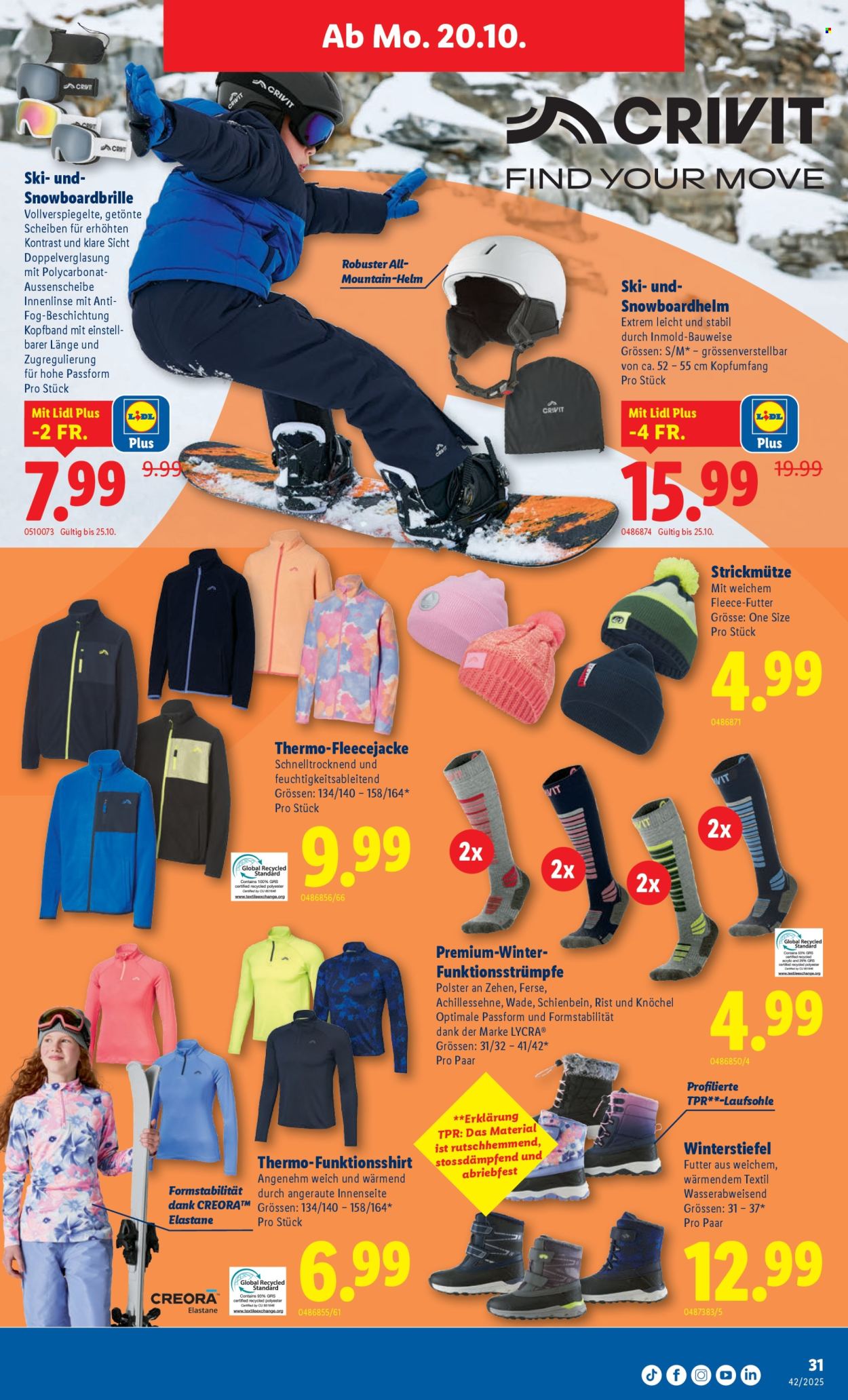 Volantino Lidl - 16.10.2025 - 22.10.2025. Pagina 31. Pagina 31