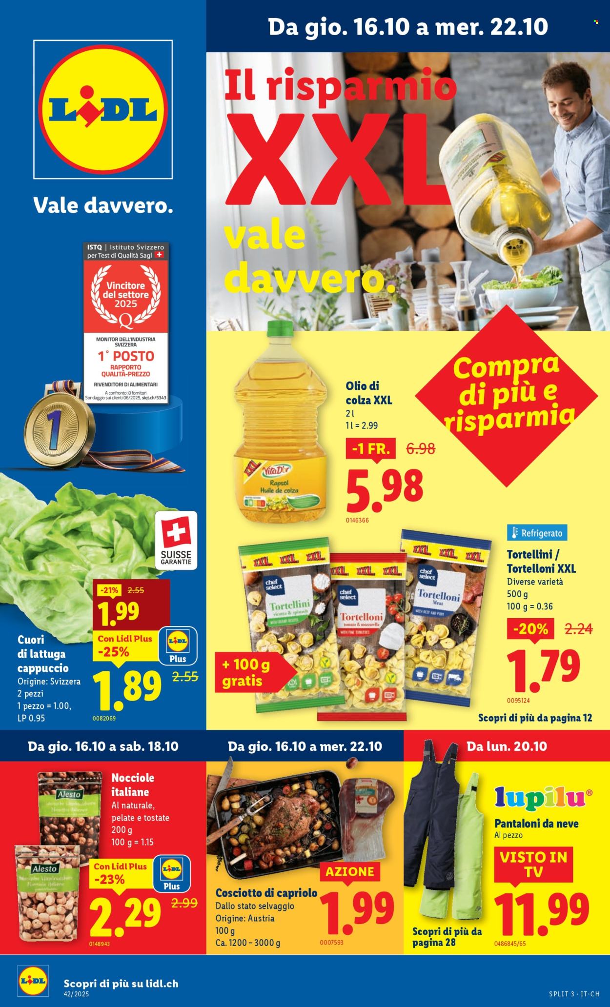 Volantino Lidl - 16.10.2025 - 22.10.2025. Pagina 1. Pagina 1