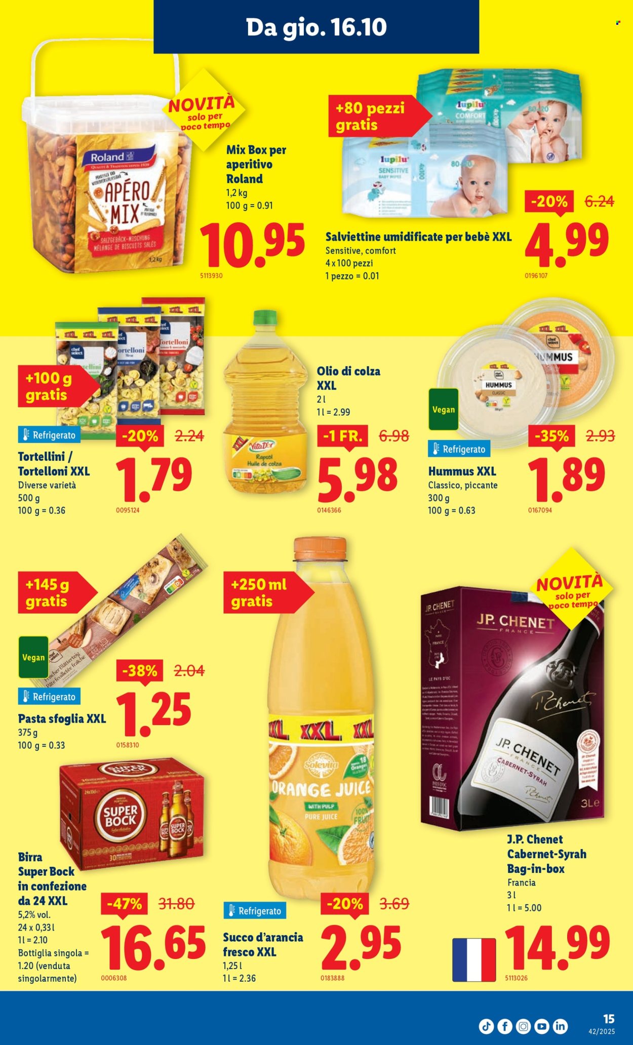 Volantino Lidl - 16.10.2025 - 22.10.2025. Pagina 15. Pagina 15