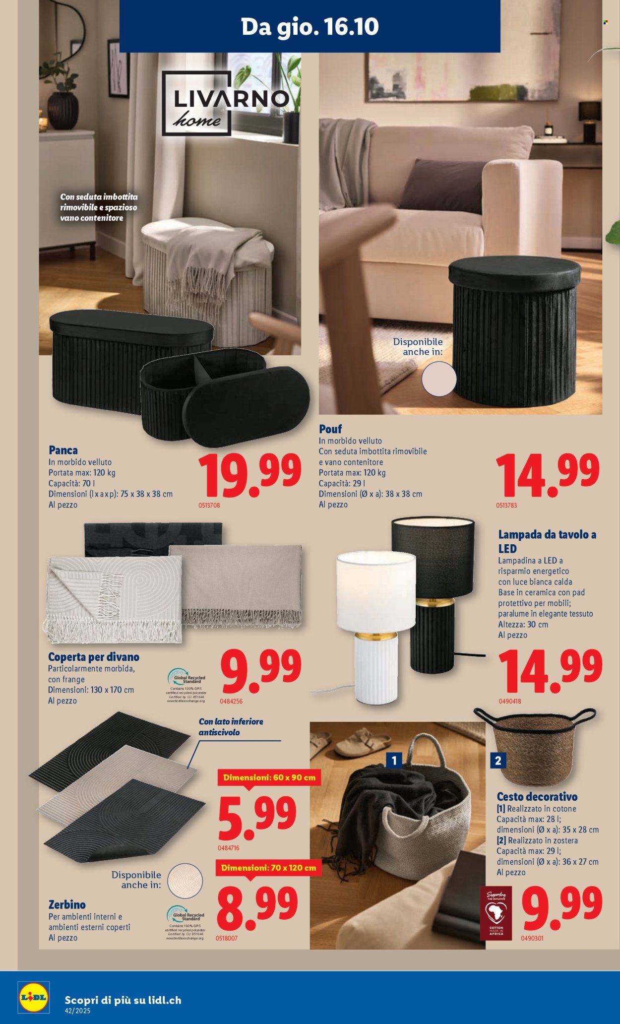 Volantino Lidl - 16.10.2025 - 22.10.2025. Pagina 22. Pagina 22