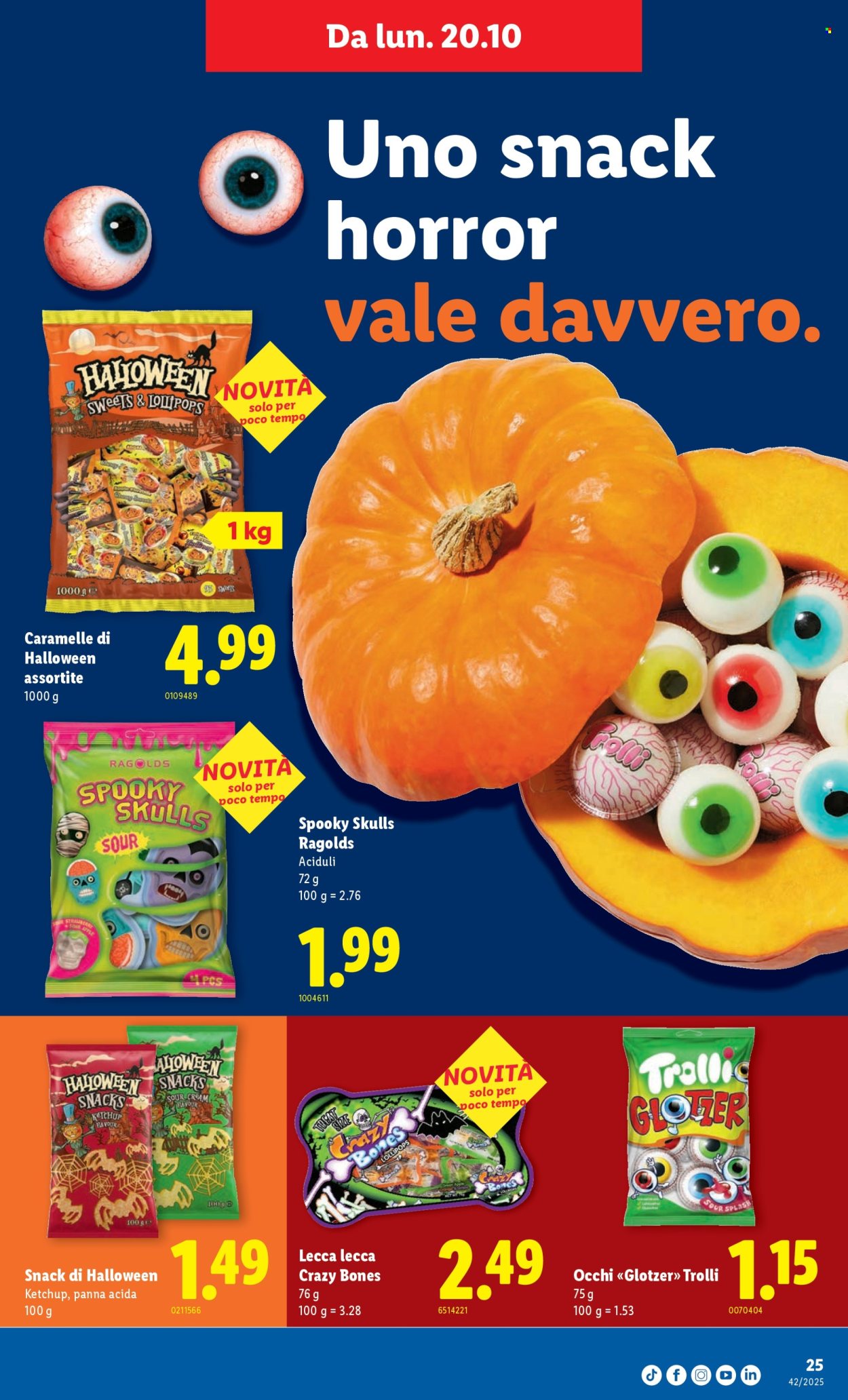 Volantino Lidl - 16.10.2025 - 22.10.2025. Pagina 25. Pagina 25