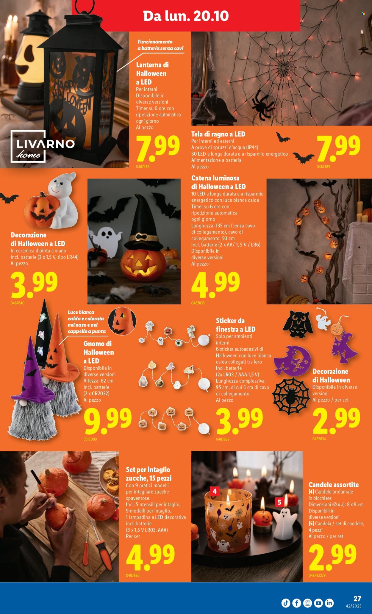 Volantino Lidl - 16.10.2025 - 22.10.2025. Pagina 27. Pagina 27