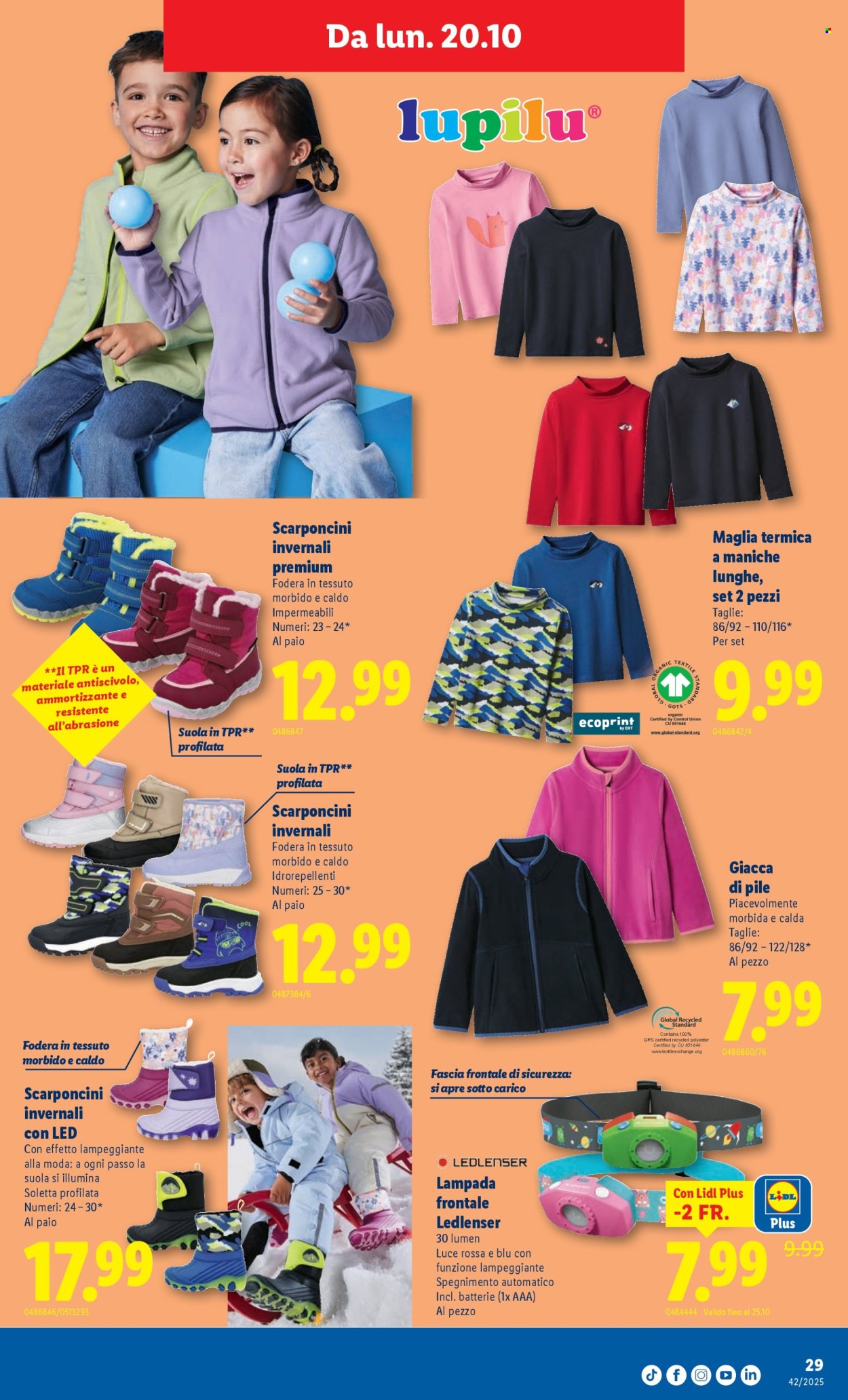 Volantino Lidl - 16.10.2025 - 22.10.2025. Pagina 29. Pagina 29