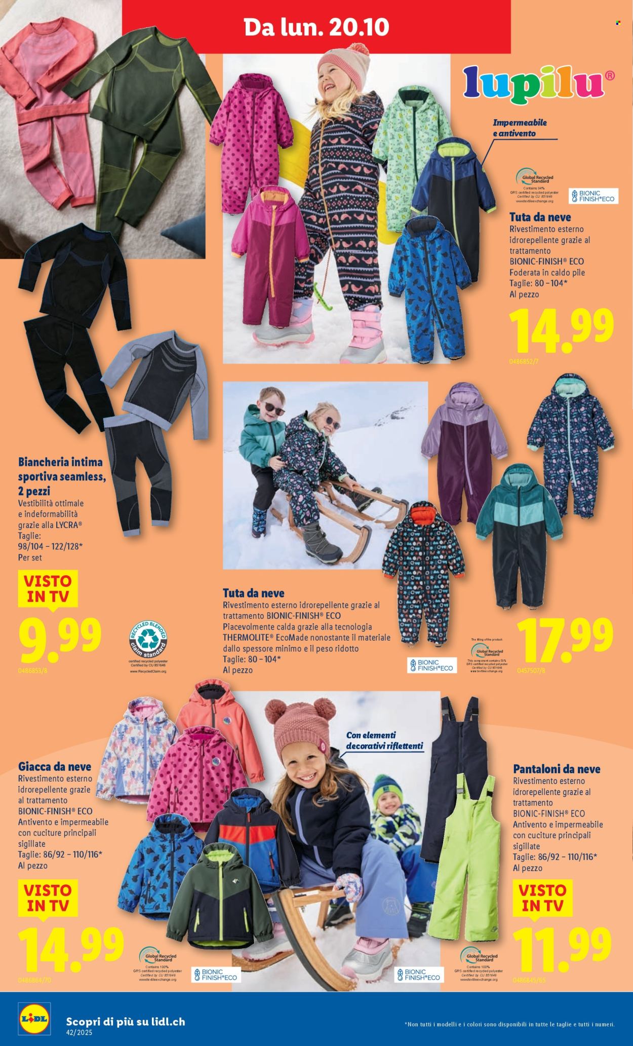 Volantino Lidl - 16.10.2025 - 22.10.2025. Pagina 30. Pagina 30