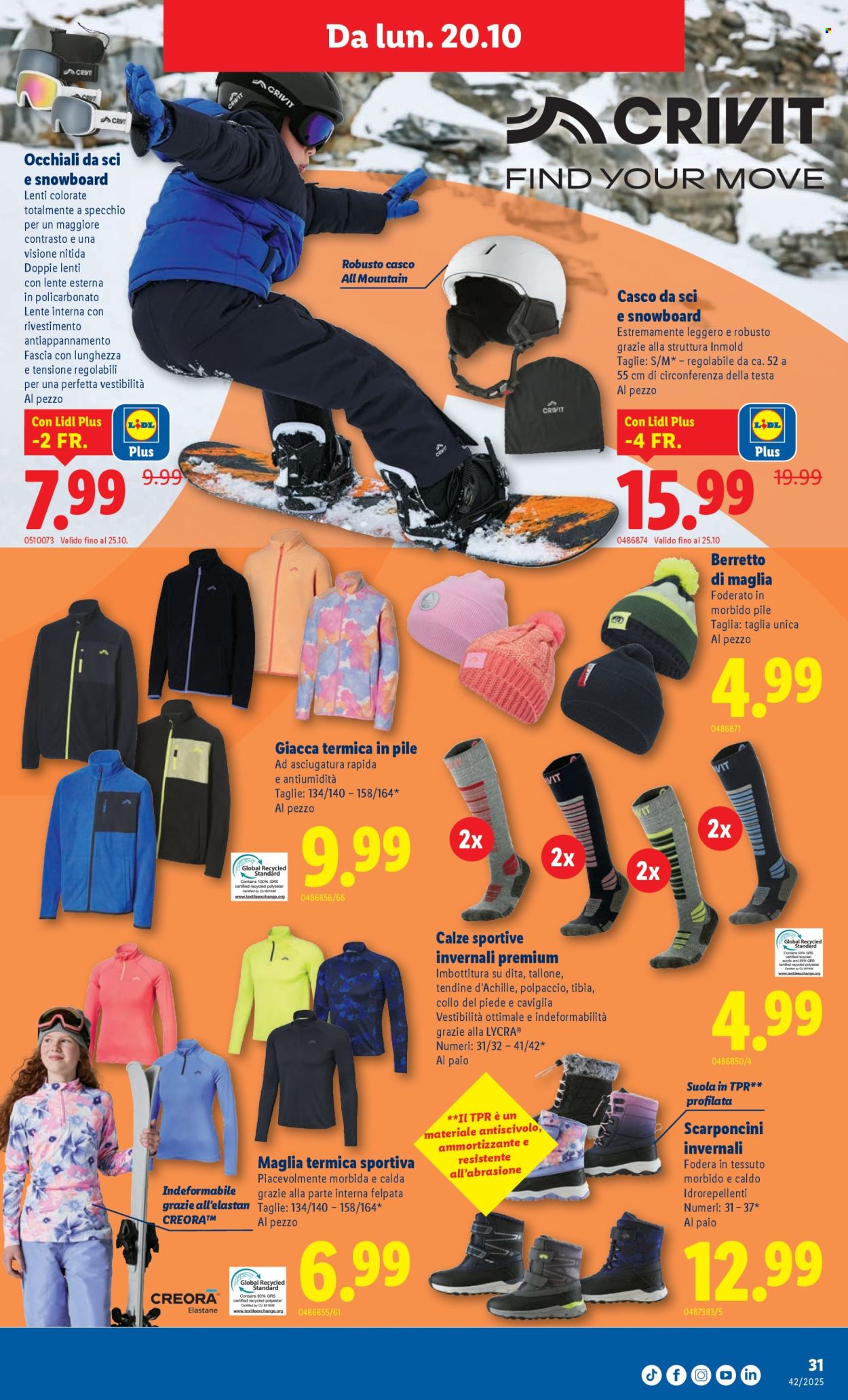 Volantino Lidl - 16.10.2025 - 22.10.2025. Pagina 31. Pagina 31