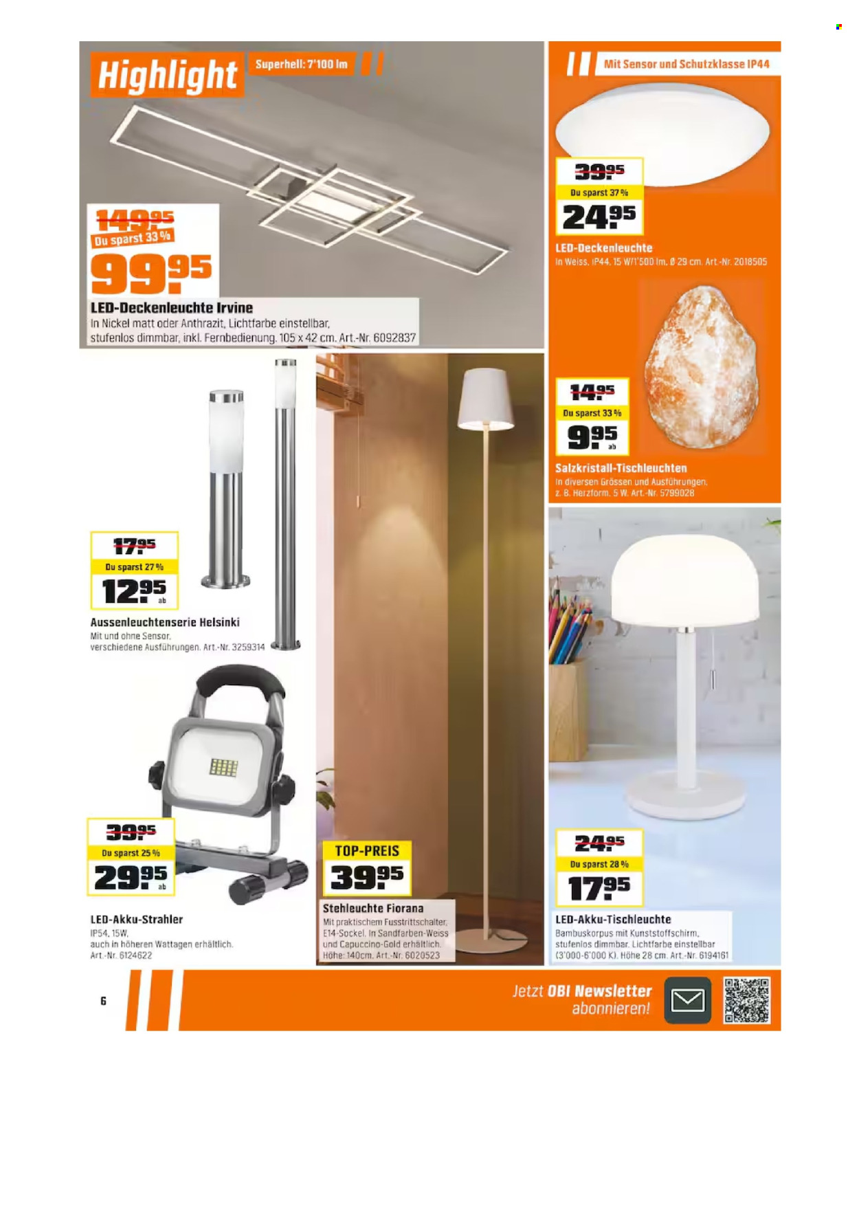 Volantino OBI - 13.10.2025 - 21.10.2025. Pagina 6. Pagina 6