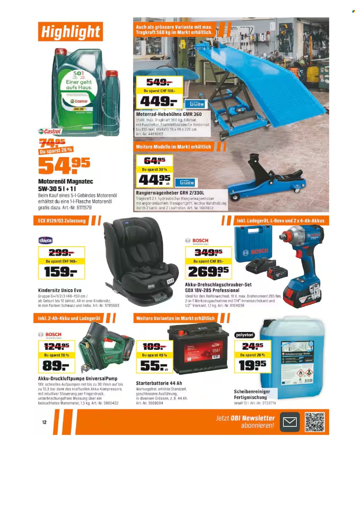 Volantino OBI - 13.10.2025 - 21.10.2025. Pagina 12. Pagina 12
