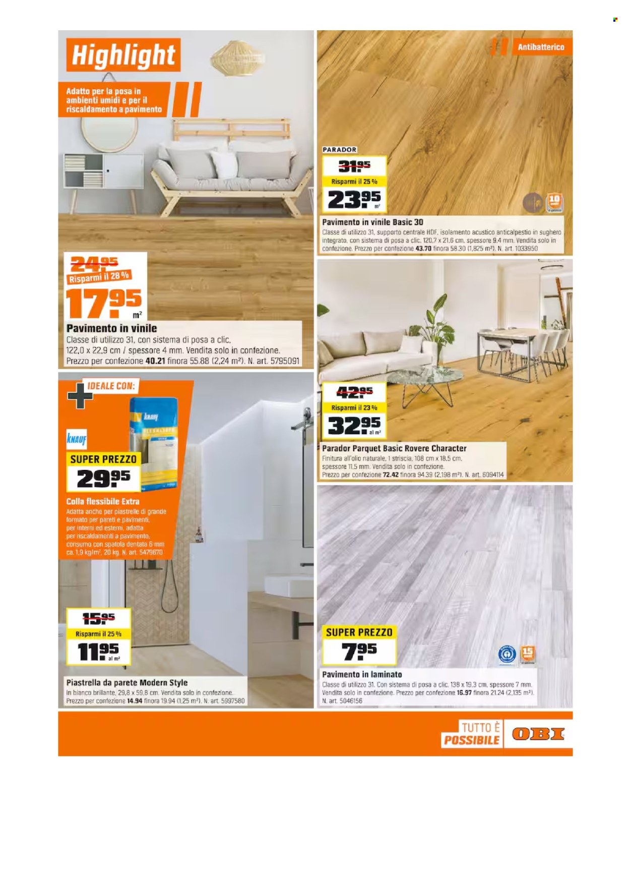 Volantino OBI - 13.10.2025 - 21.10.2025. Pagina 7. Pagina 7