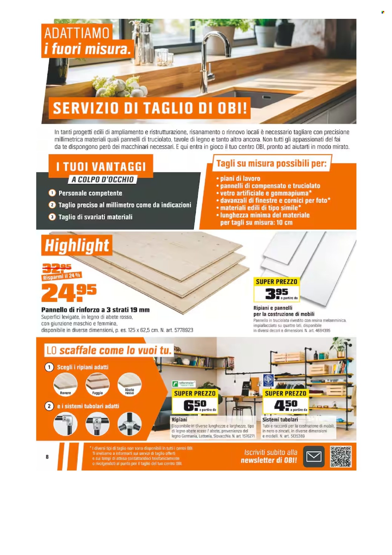 Volantino OBI - 13.10.2025 - 21.10.2025. Pagina 8. Pagina 8