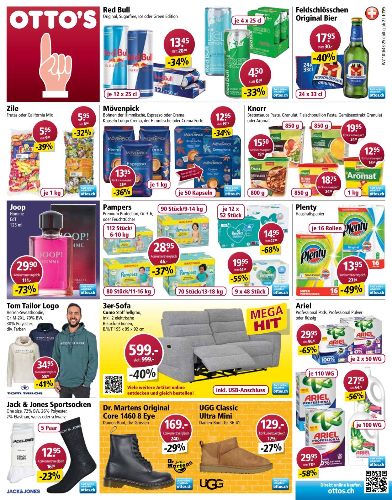 Volantino Otto's - 22.10.2025 - 28.10.2025. Pagina 1. Pagina 1