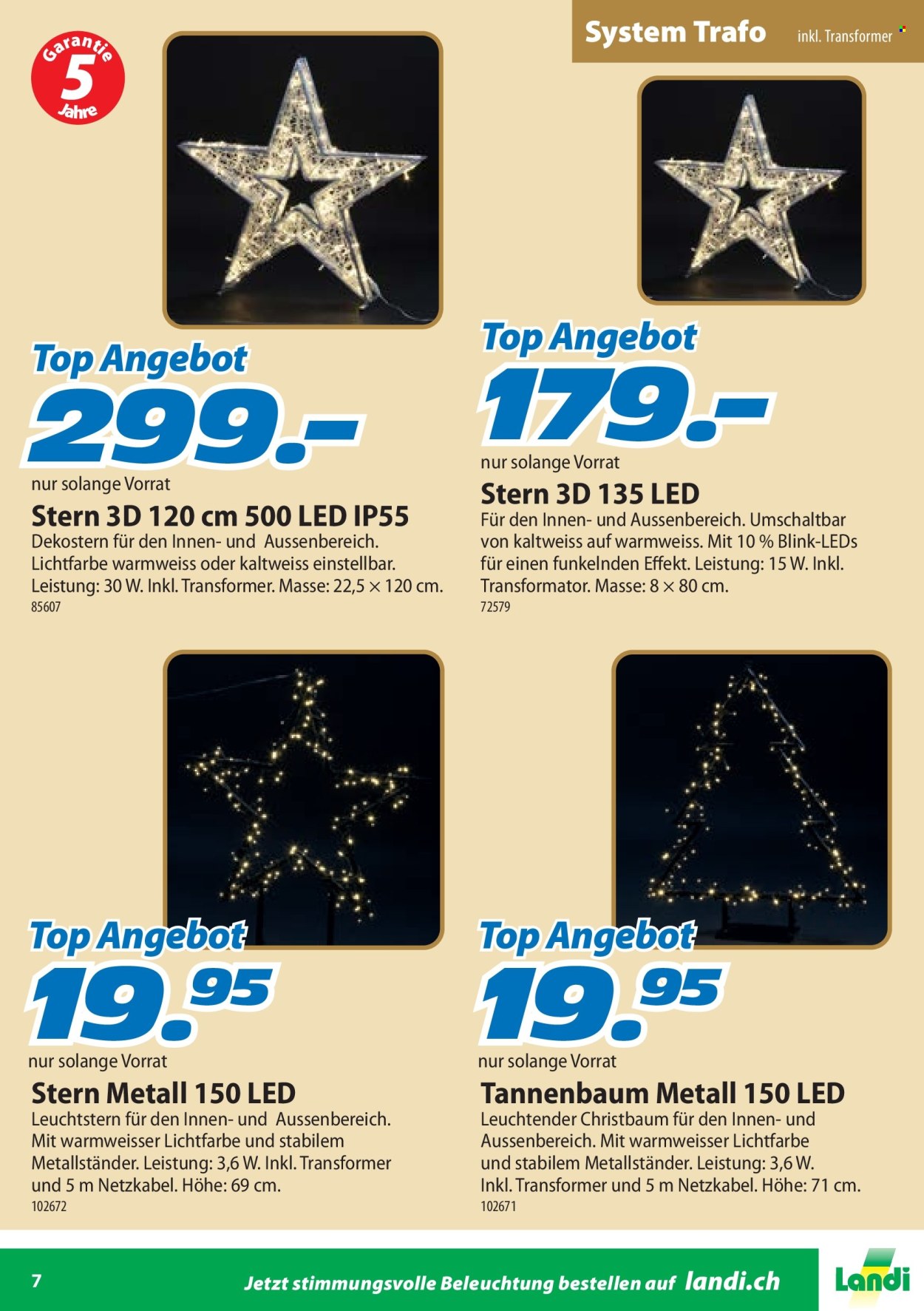 Volantino Landi. Pagina 7. Pagina 7