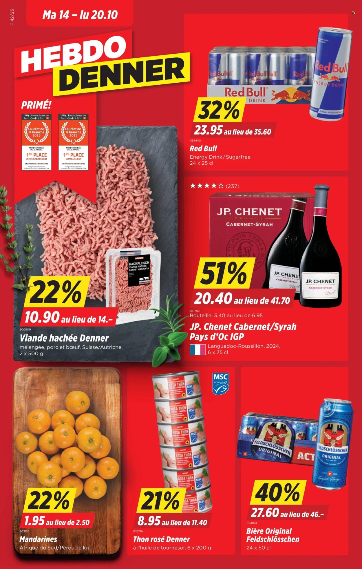 Volantino Denner - 14.10.2025 - 20.10.2025. Pagina 1. Pagina 1