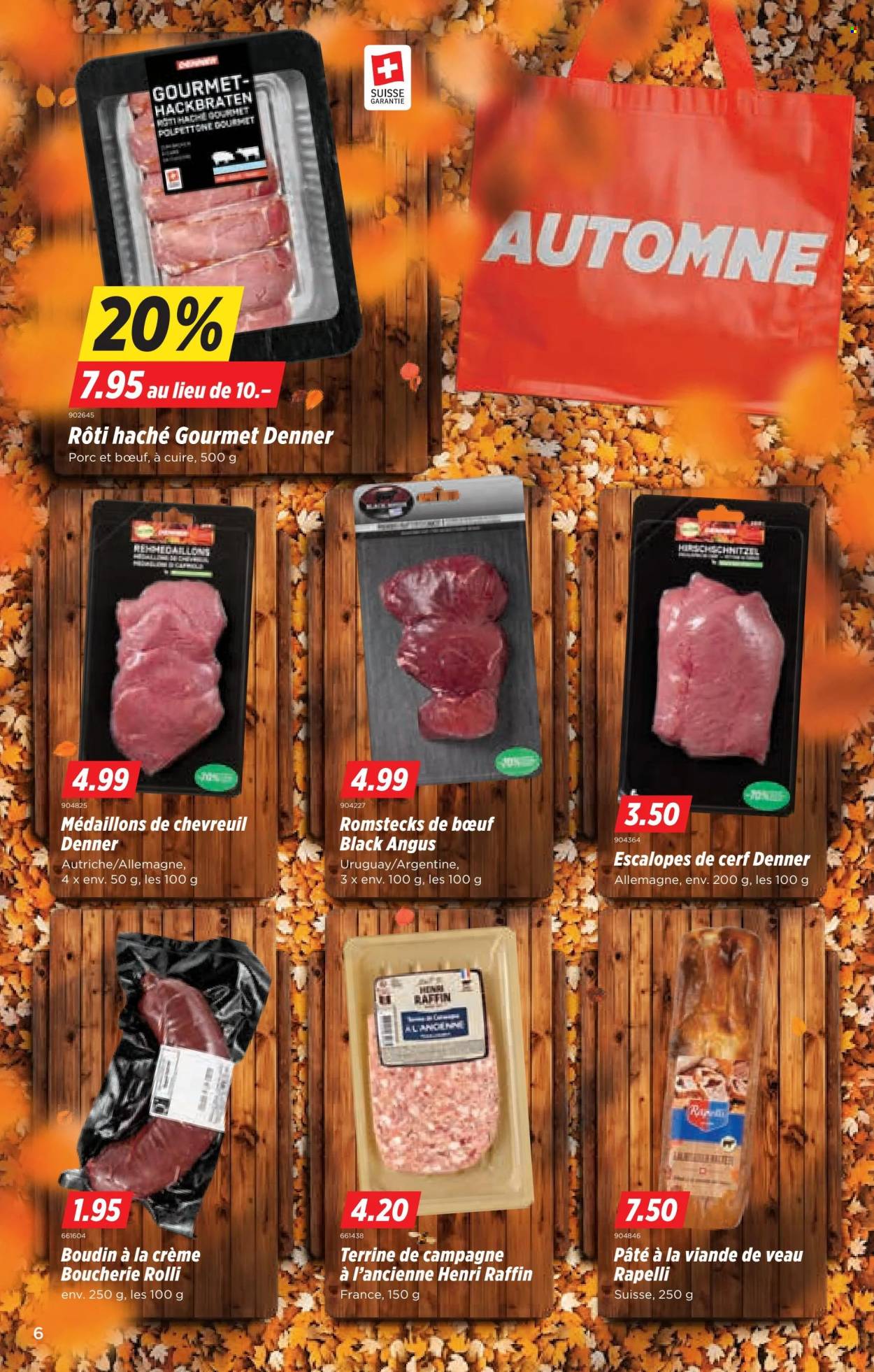 Volantino Denner - 14.10.2025 - 20.10.2025. Pagina 6. Pagina 6
