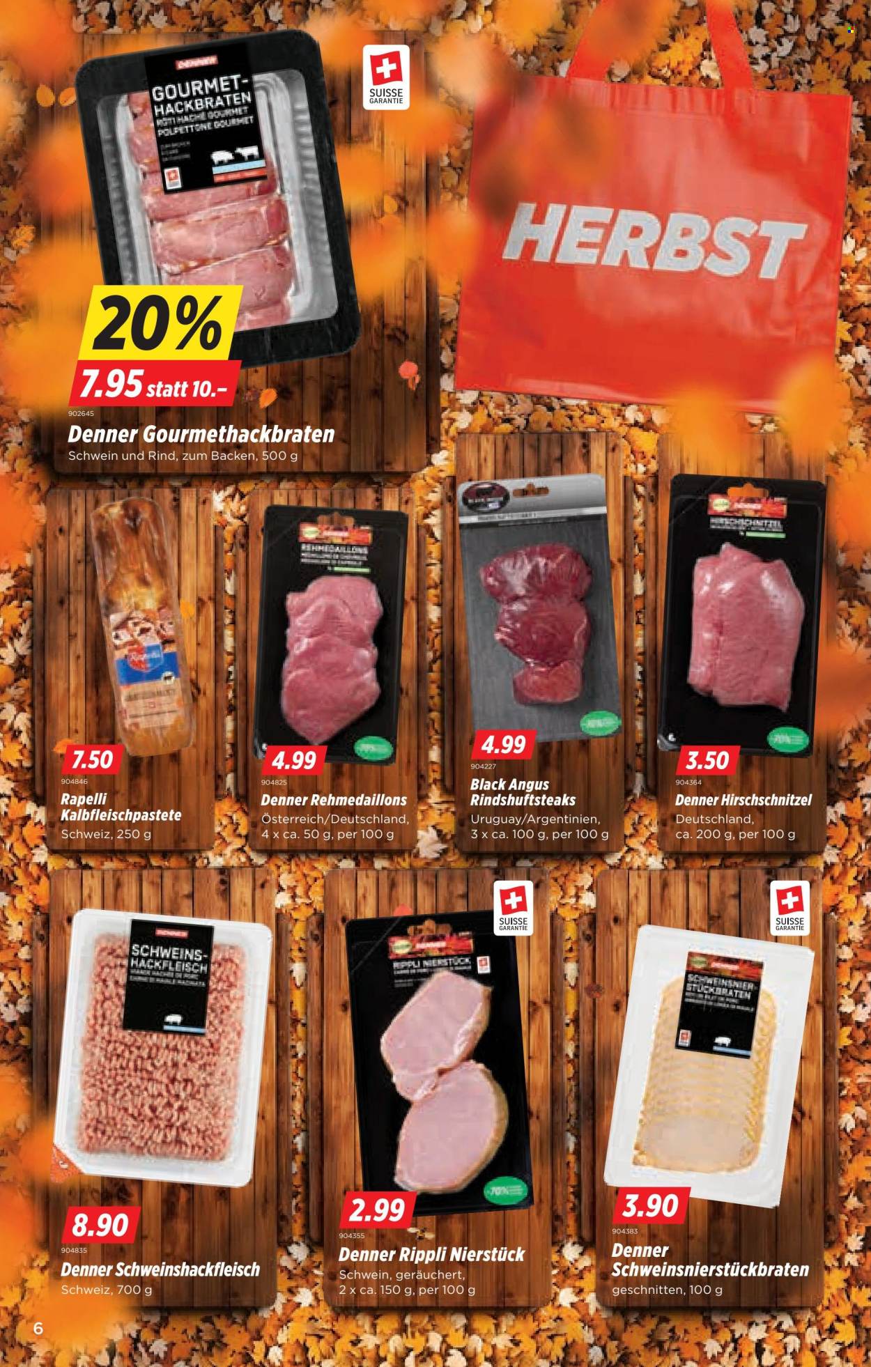 Volantino Denner - 14.10.2025 - 20.10.2025. Pagina 6. Pagina 6
