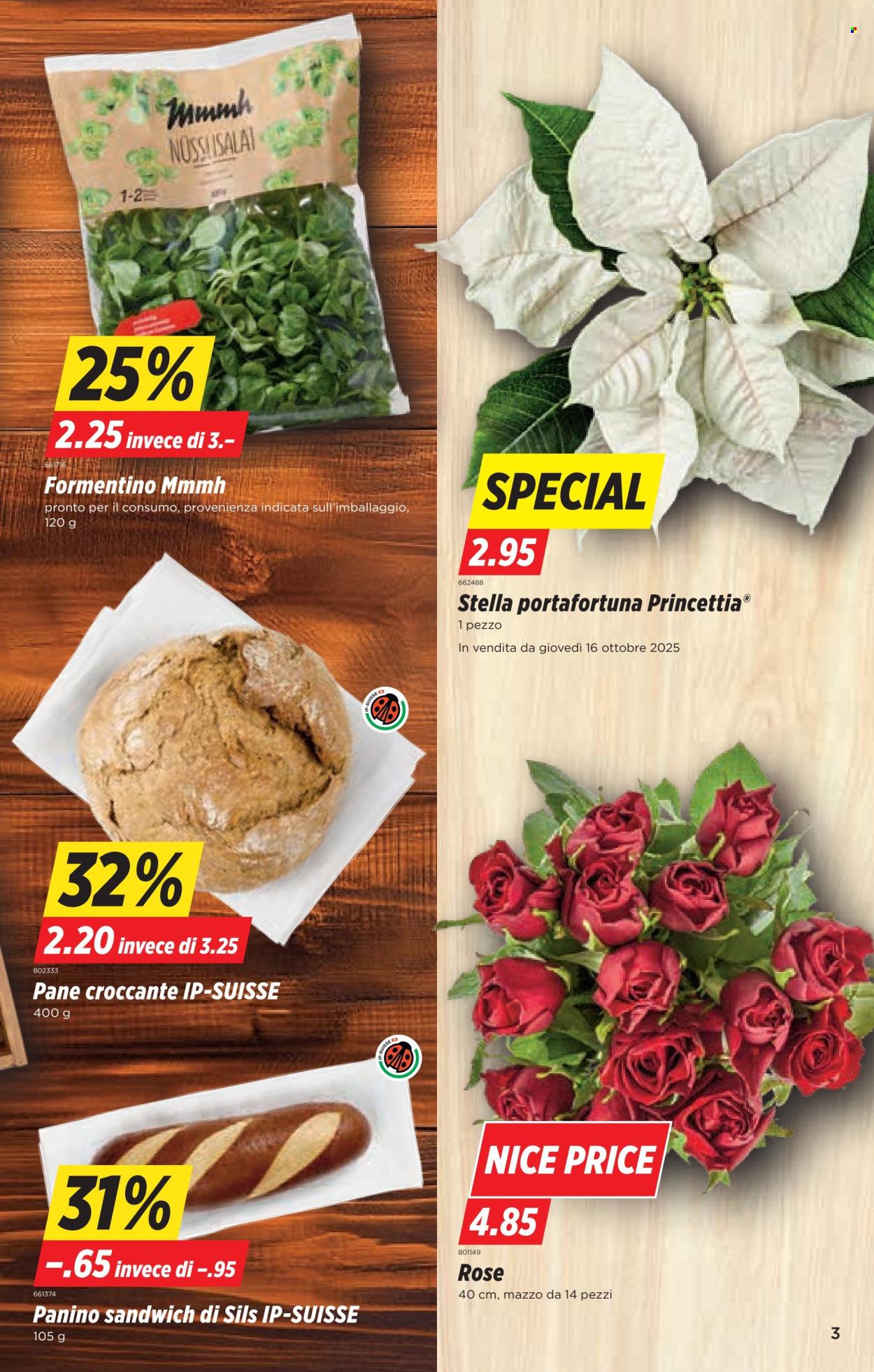 Volantino Denner - 14.10.2025 - 20.10.2025. Pagina 3. Pagina 3