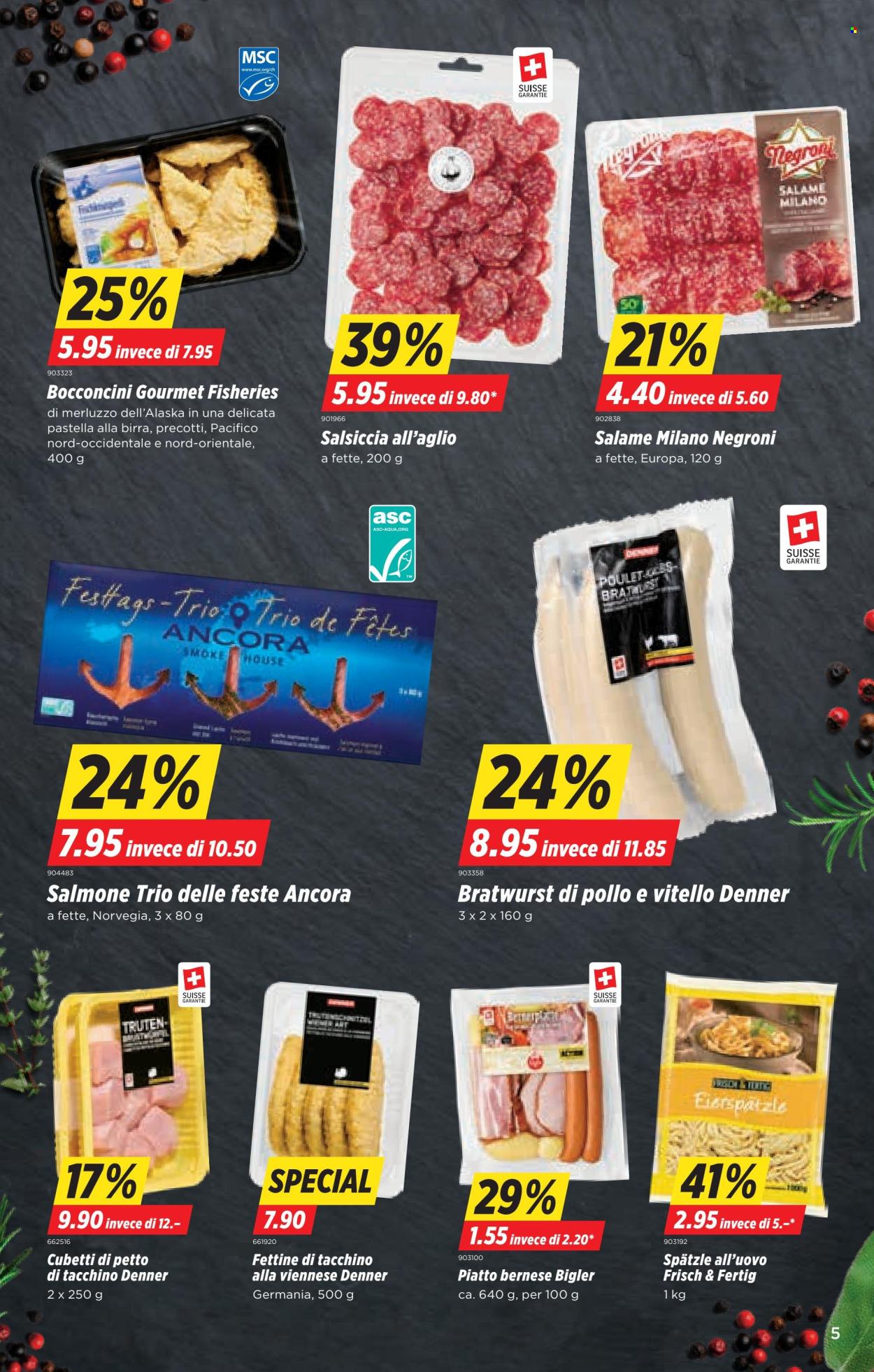 Volantino Denner - 14.10.2025 - 20.10.2025. Pagina 5. Pagina 5