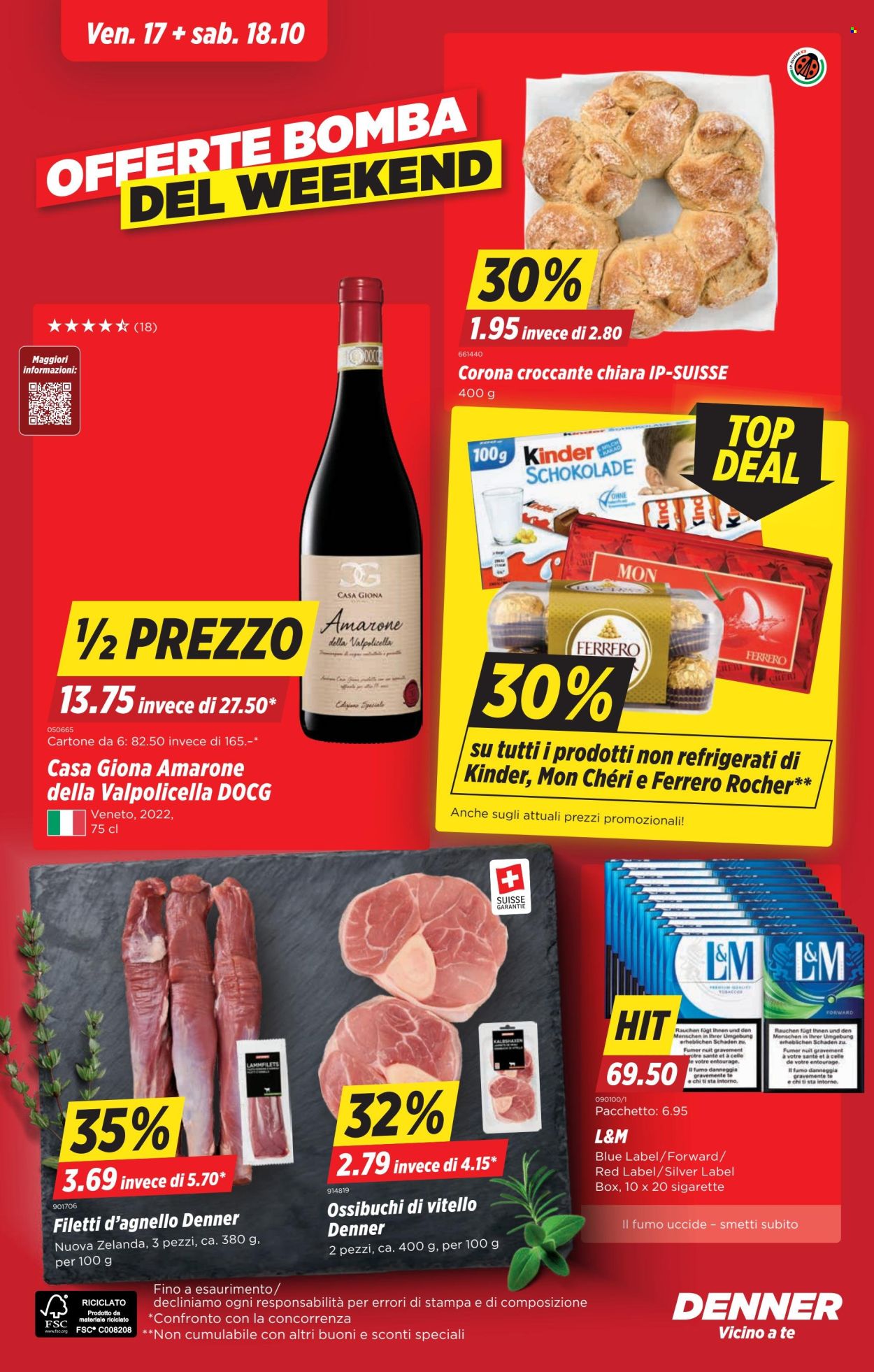 Volantino Denner - 14.10.2025 - 20.10.2025. Pagina 24. Pagina 24