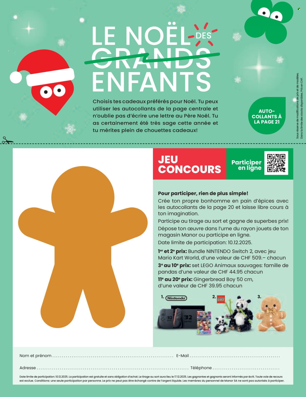 Volantino Manor - 13.10.2025 - 24.12.2025. Pagina 2. Pagina 2