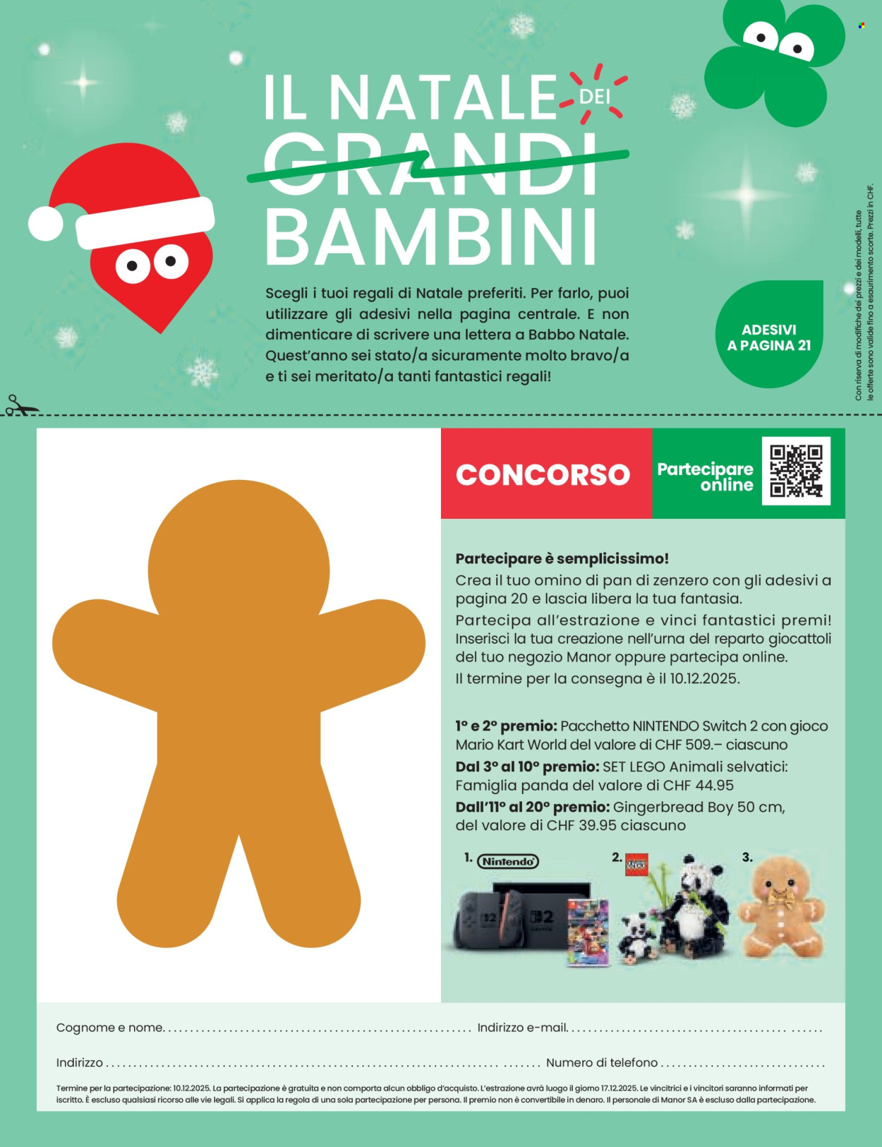 Volantino Manor - 13.10.2025 - 24.12.2025. Pagina 2. Pagina 2