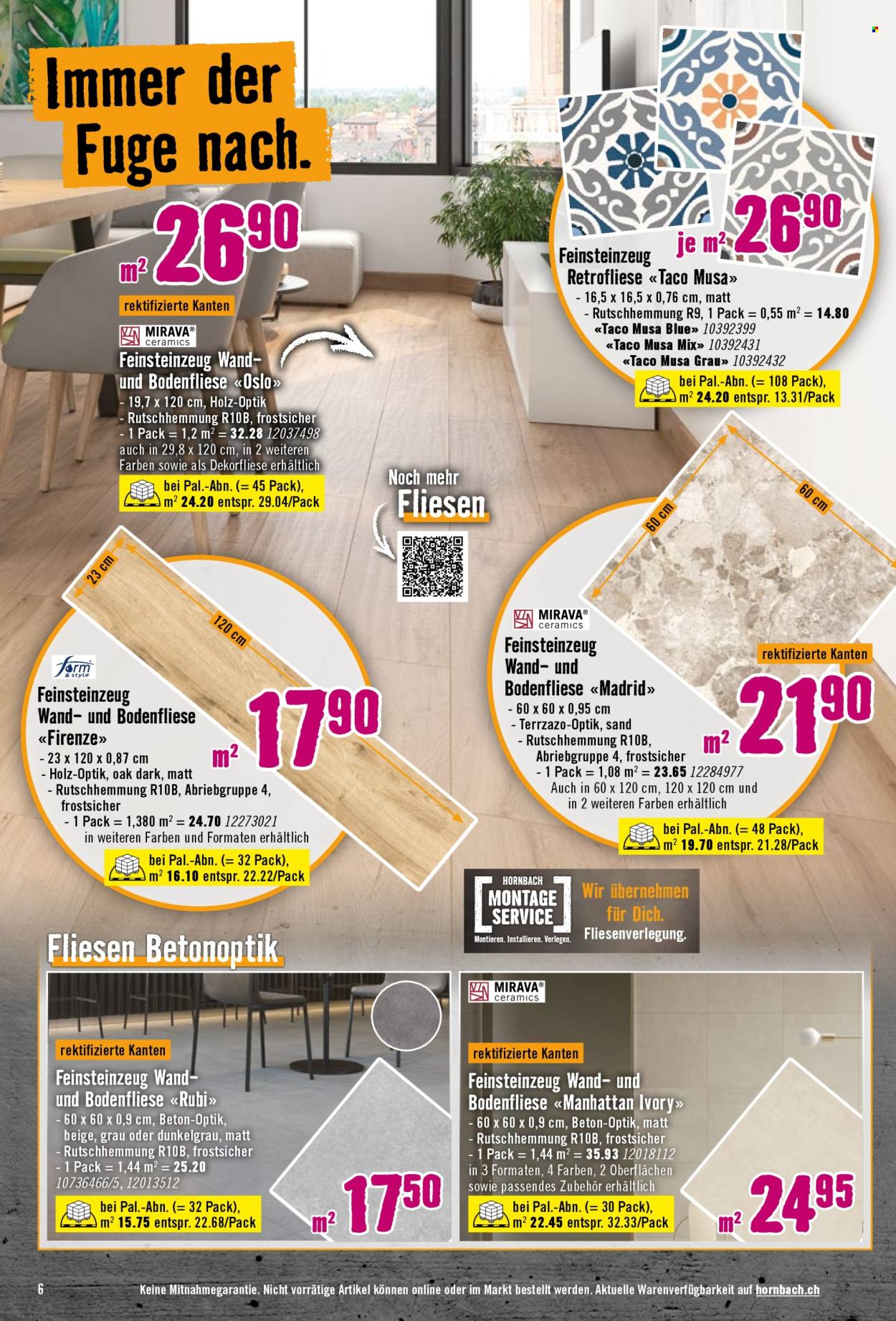 Volantino Hornbach - 14.10.2025 - 10.11.2025. Pagina 6. Pagina 6