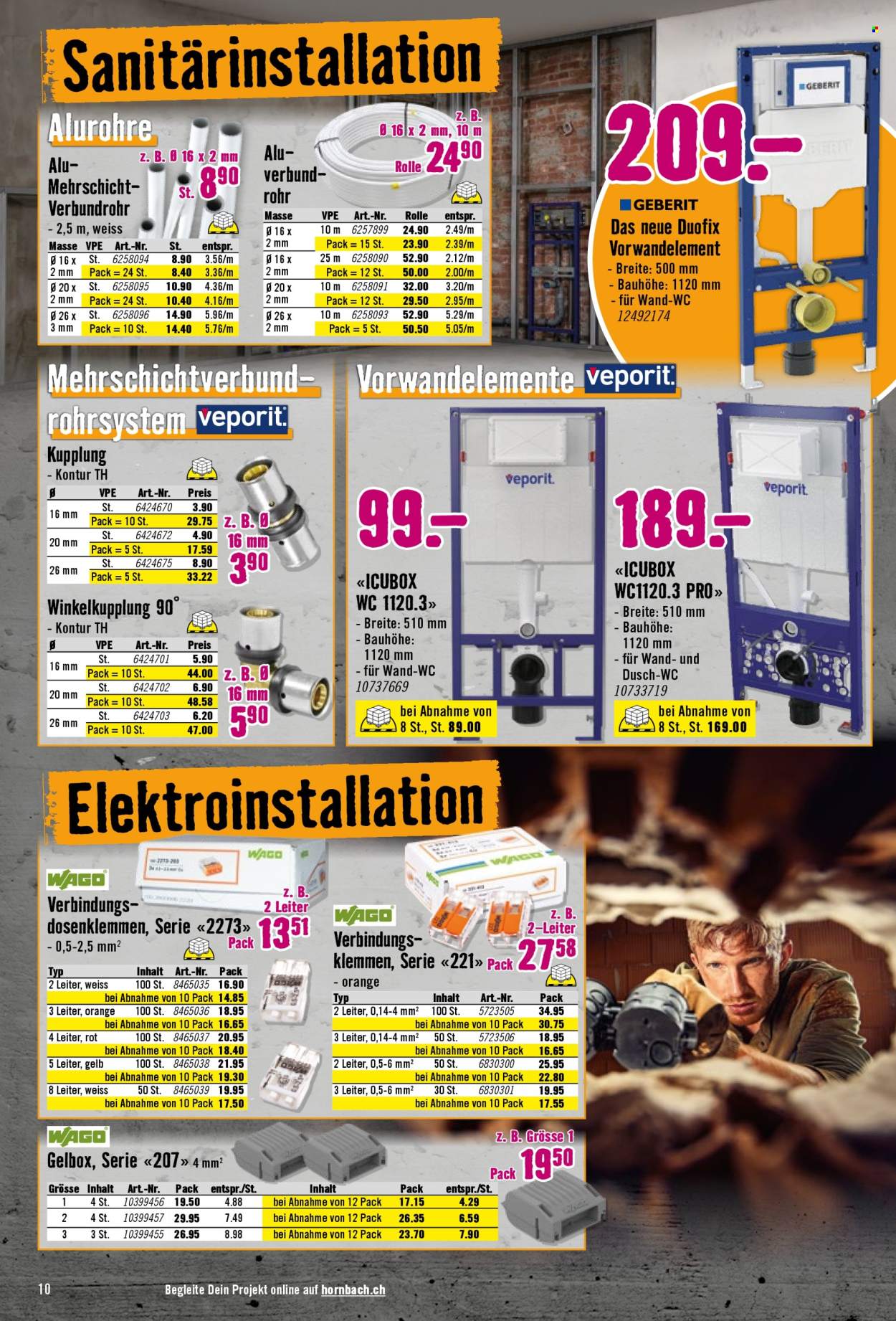 Volantino Hornbach - 14.10.2025 - 10.11.2025. Pagina 10. Pagina 10