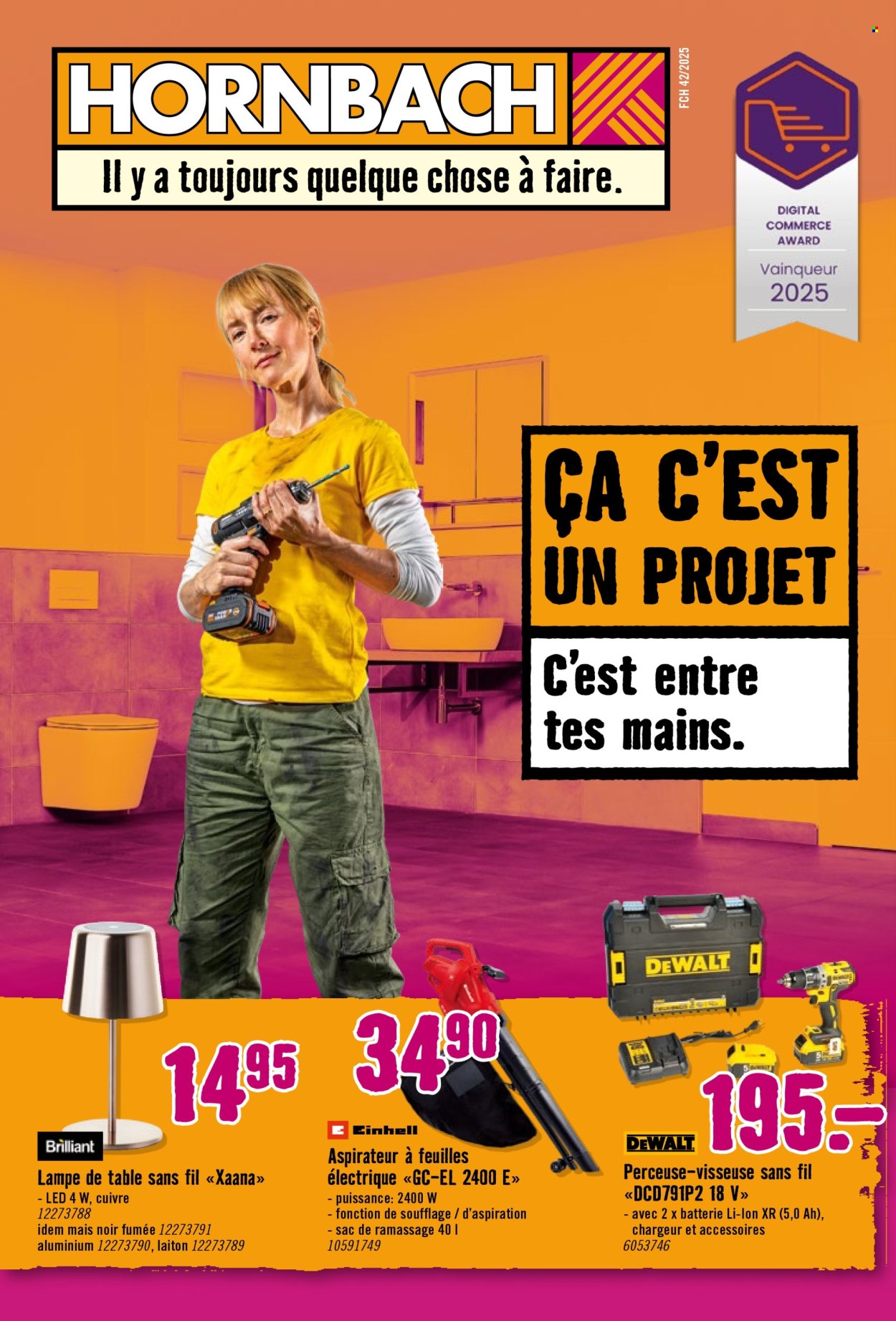 Volantino Hornbach - 14.10.2025 - 10.11.2025. Pagina 1. Pagina 1