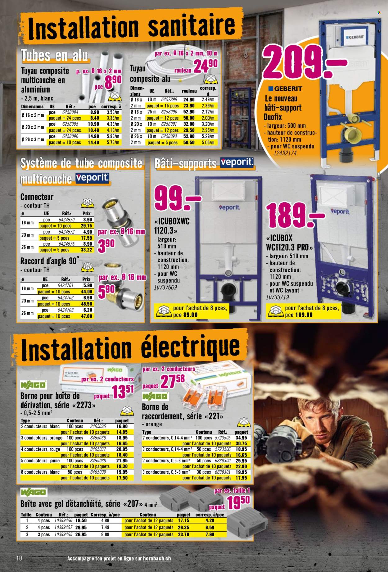 Volantino Hornbach - 14.10.2025 - 10.11.2025. Pagina 10. Pagina 10