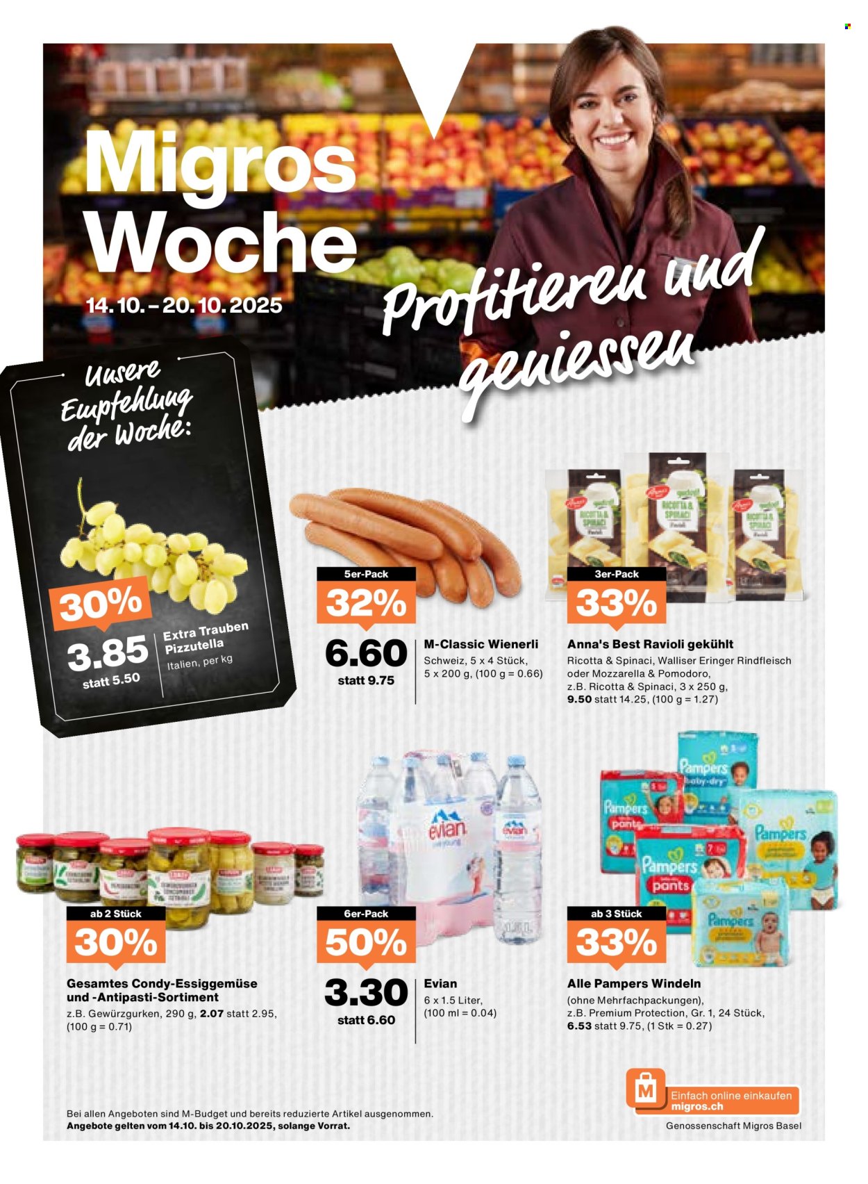 Volantino Migros - 14.10.2025 - 20.10.2025. Pagina 1. Pagina 1