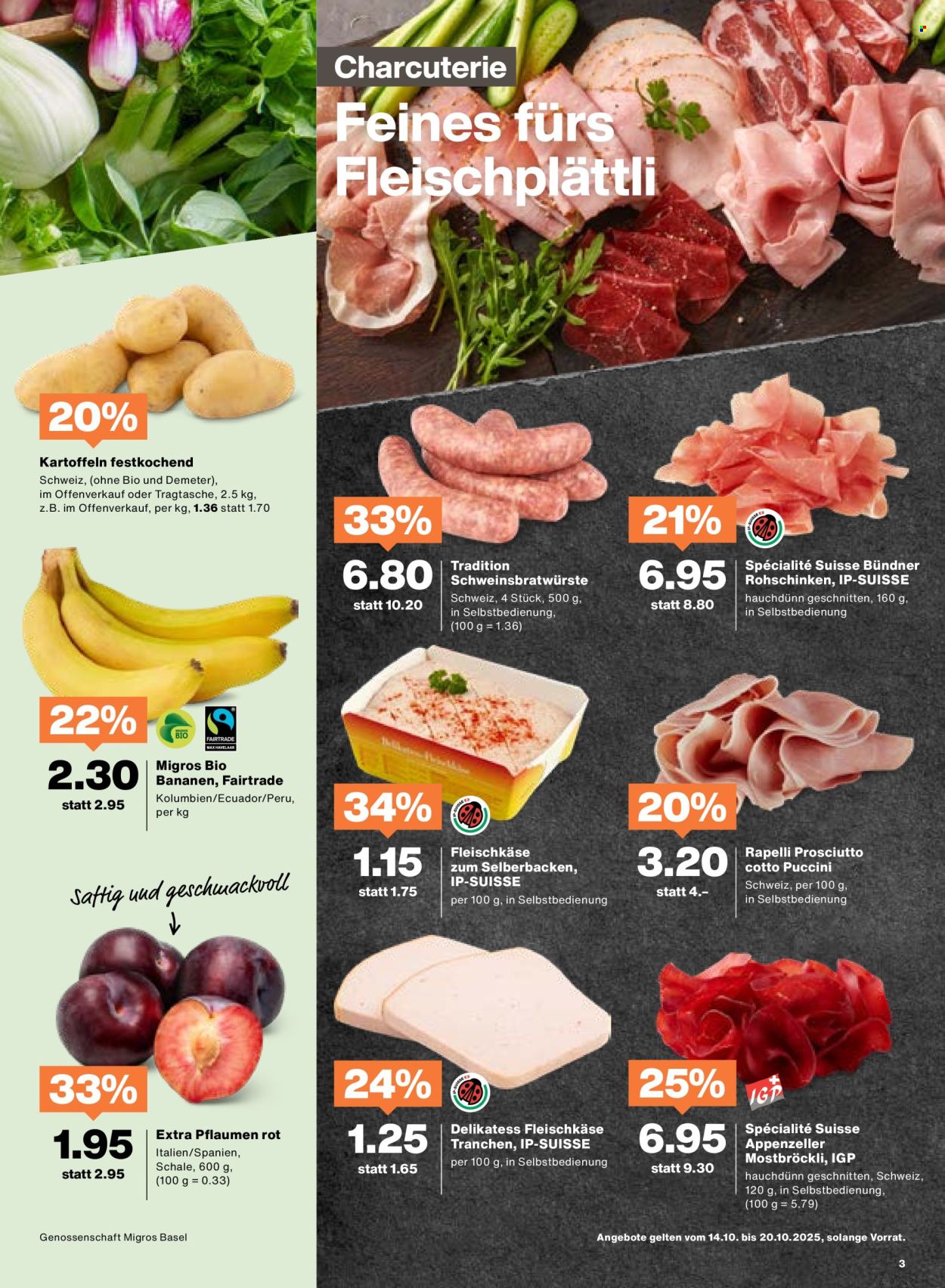 Volantino Migros - 14.10.2025 - 20.10.2025. Pagina 3. Pagina 3