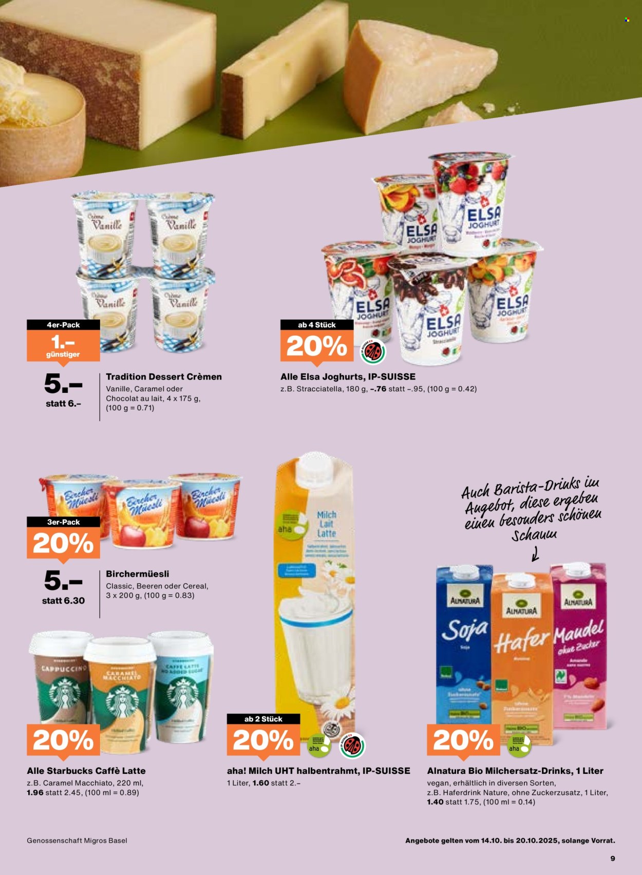 Volantino Migros - 14.10.2025 - 20.10.2025. Pagina 9. Pagina 9