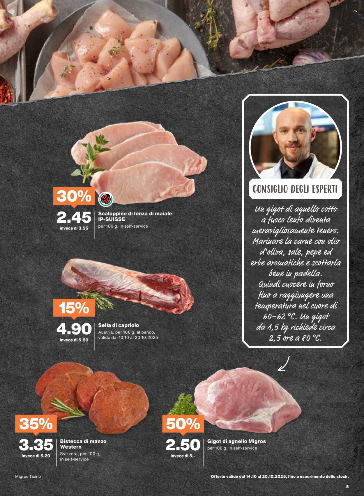 Volantino Migros - 14.10.2025 - 20.10.2025. Pagina 5. Pagina 5