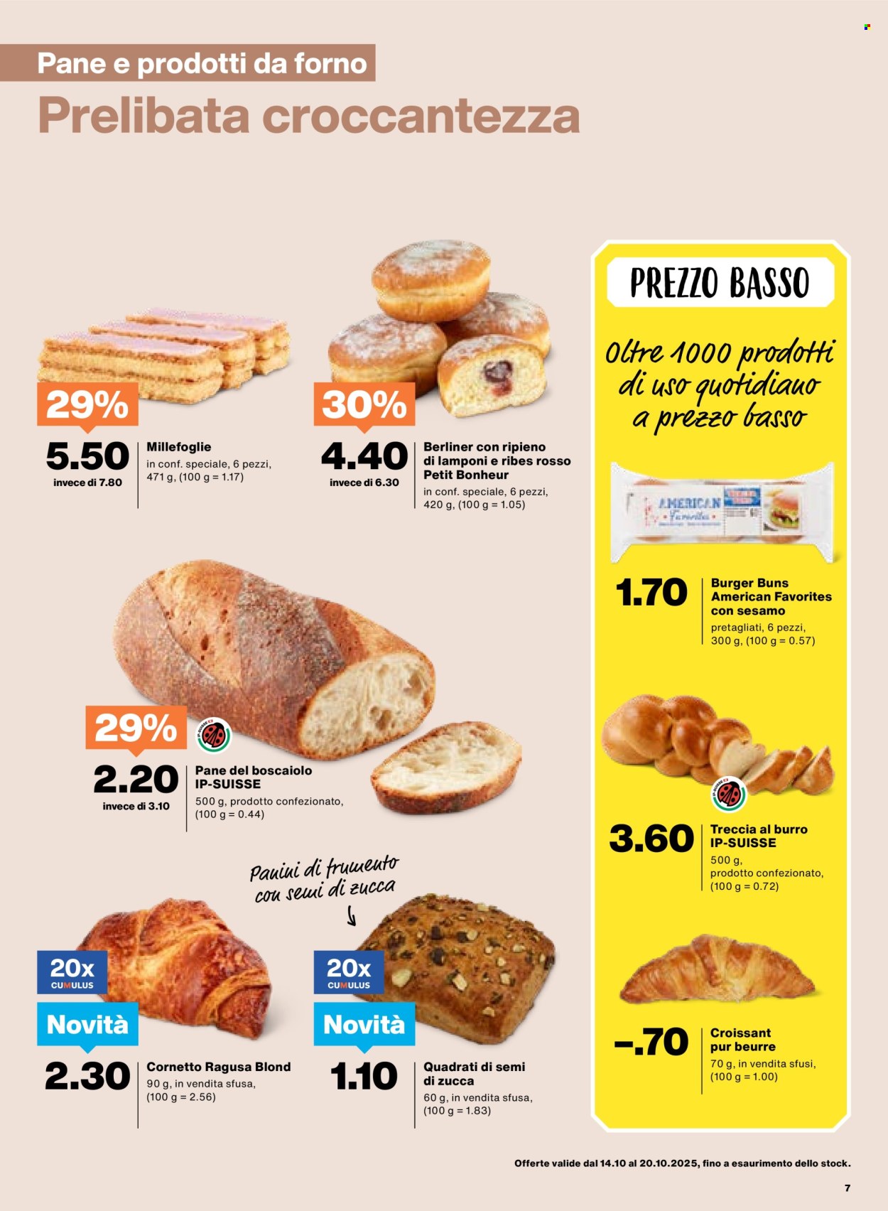 Volantino Migros - 14.10.2025 - 20.10.2025. Pagina 7. Pagina 7