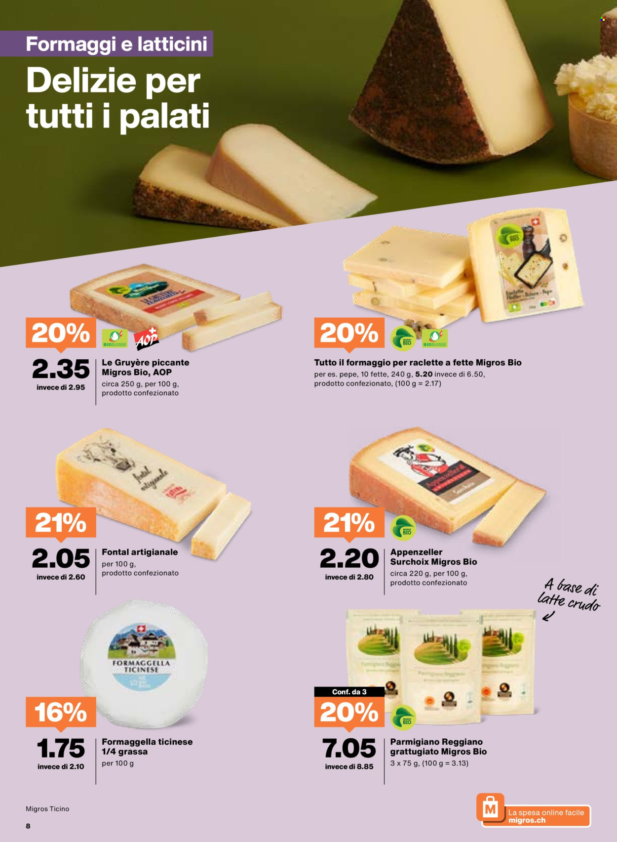 Volantino Migros - 14.10.2025 - 20.10.2025. Pagina 8. Pagina 8