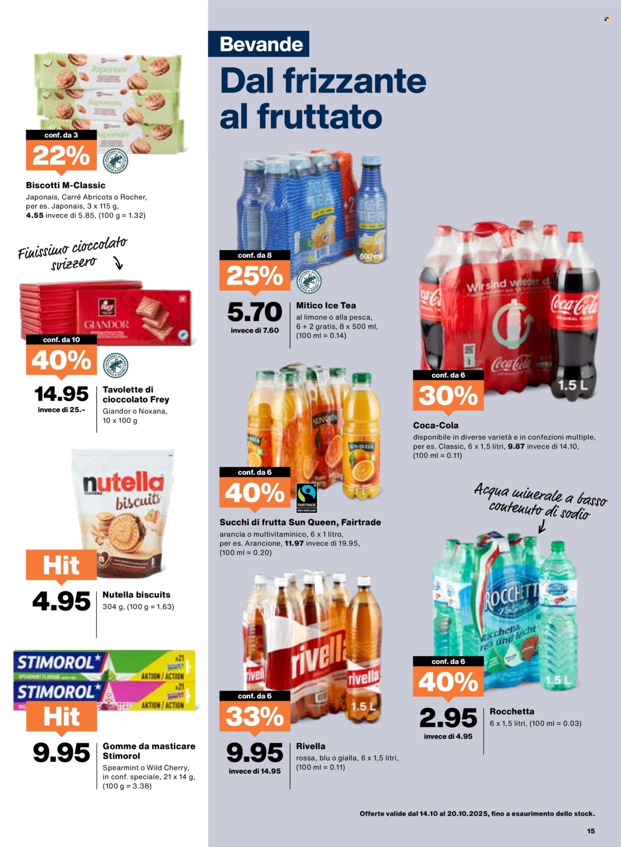 Volantino Migros - 14.10.2025 - 20.10.2025. Pagina 15. Pagina 15