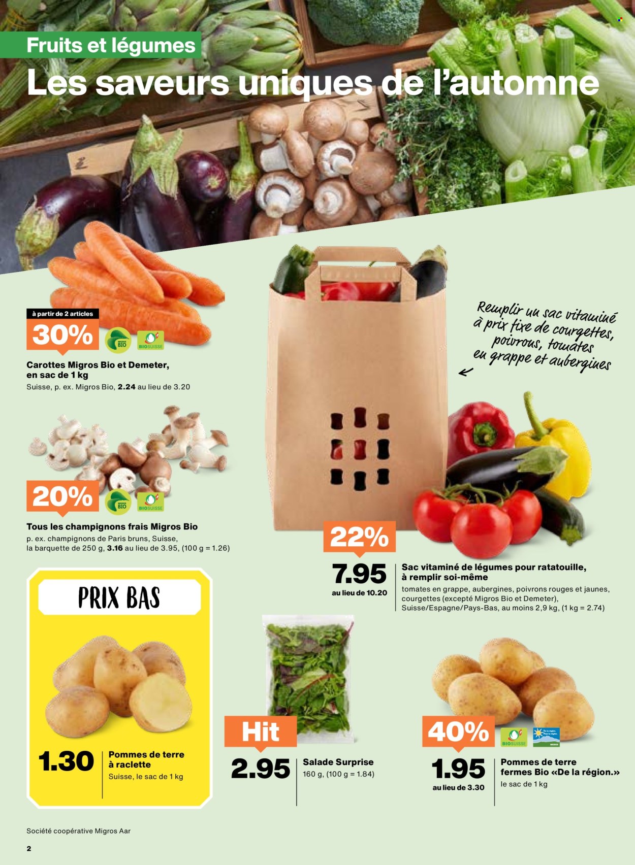 Volantino Migros - 14.10.2025 - 20.10.2025. Pagina 2. Pagina 2