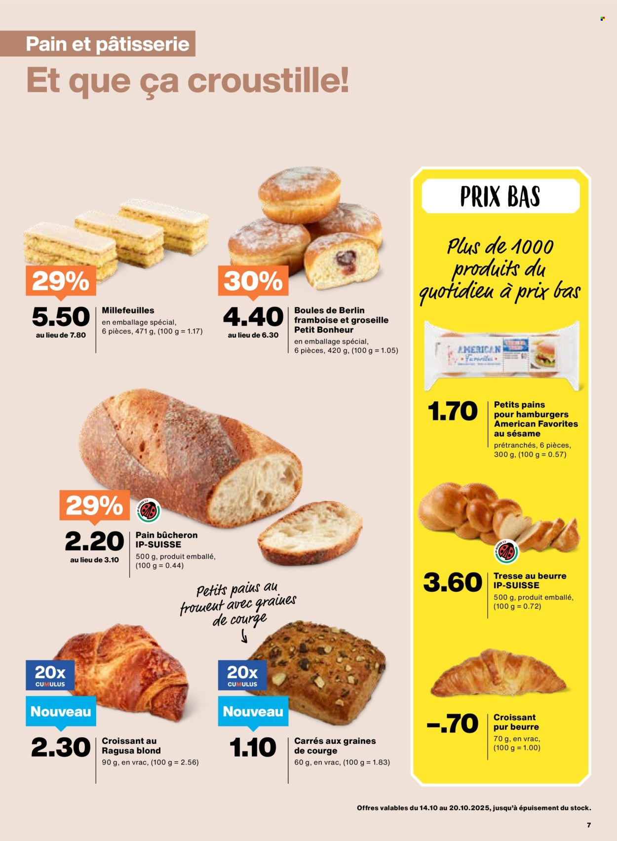 Volantino Migros - 14.10.2025 - 20.10.2025. Pagina 7. Pagina 7