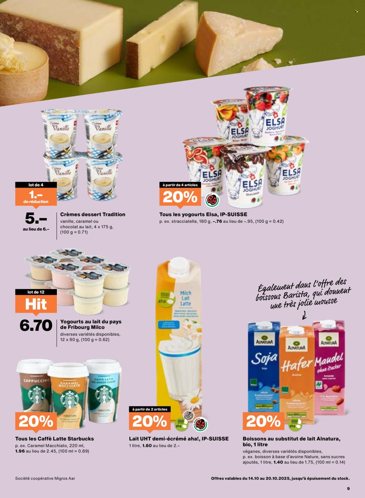 Volantino Migros - 14.10.2025 - 20.10.2025. Pagina 9. Pagina 9
