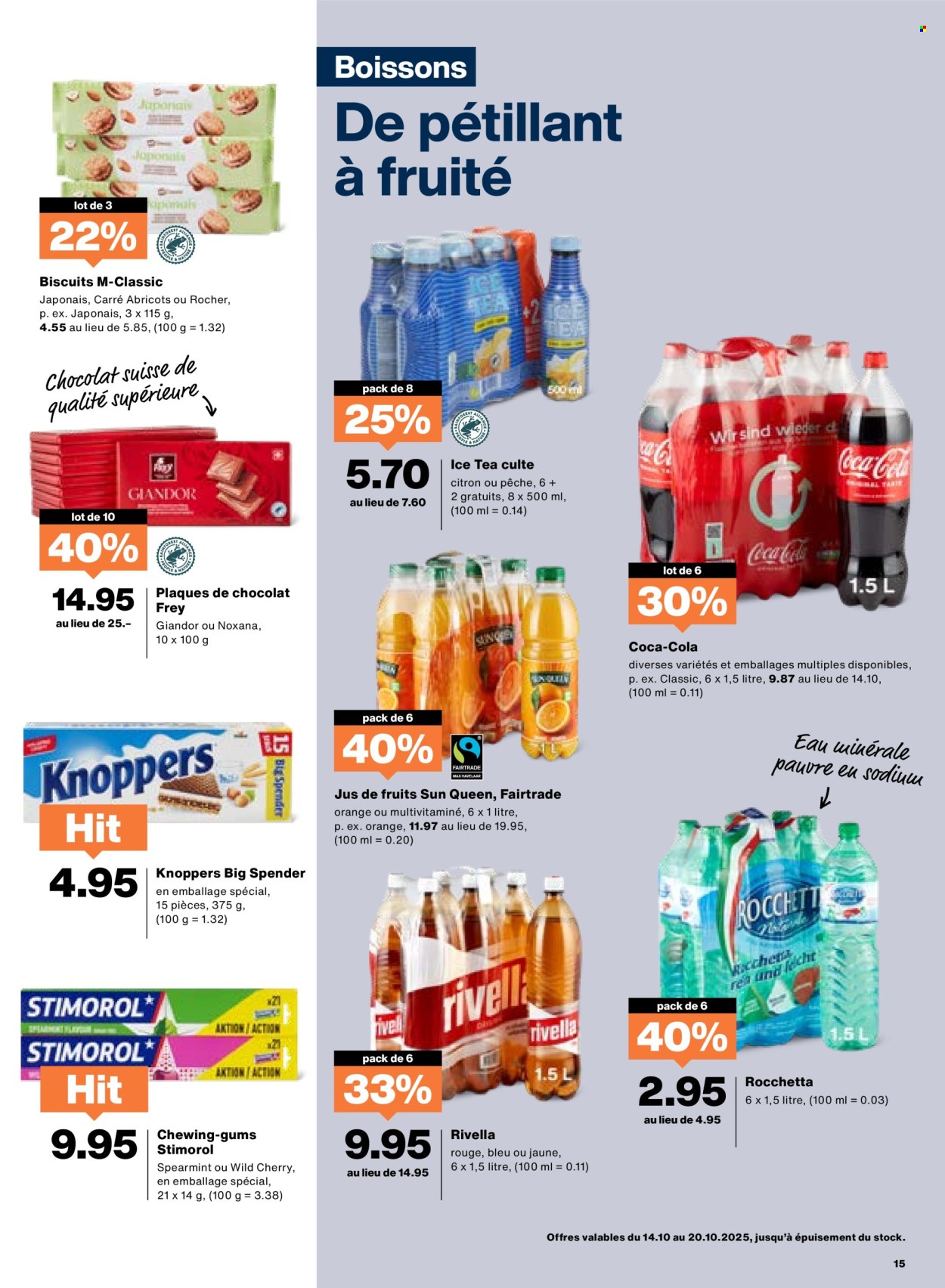 Volantino Migros - 14.10.2025 - 20.10.2025. Pagina 15. Pagina 15