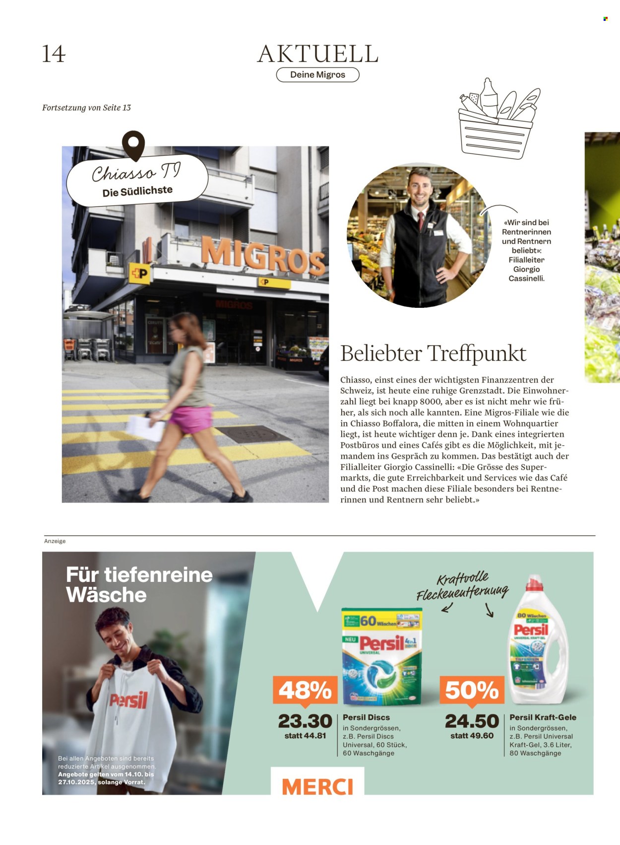 Volantino Migros - 14.10.2025 - 20.10.2025. Pagina 14. Pagina 14
