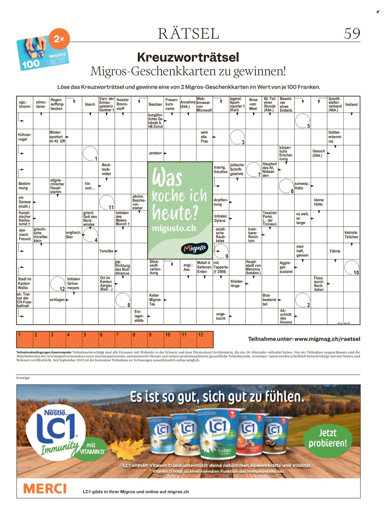 Volantino Migros - 14.10.2025 - 20.10.2025. Pagina 59. Pagina 59