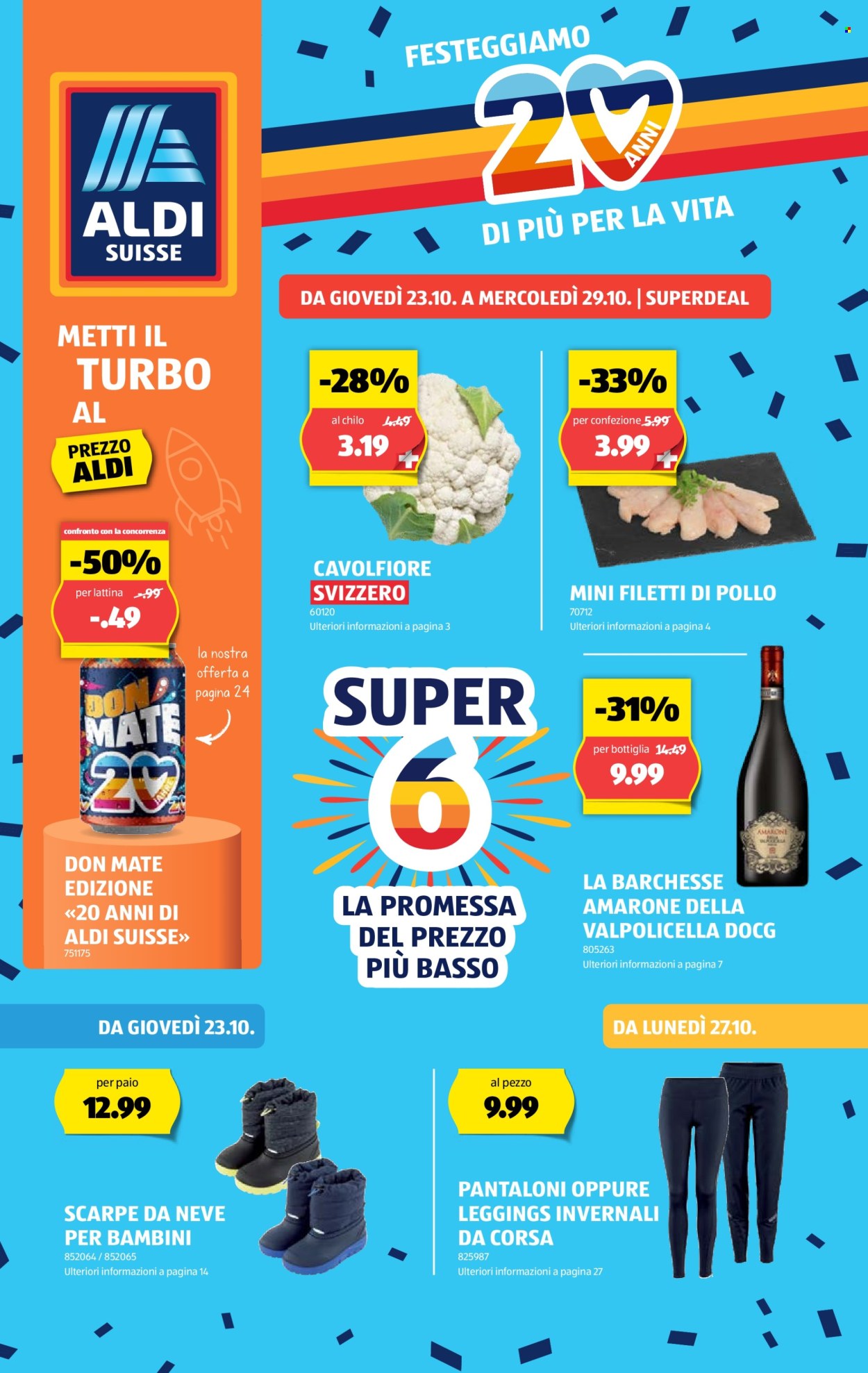 Volantino Aldi - 23.10.2025 - 29.10.2025. Pagina 1. Pagina 1