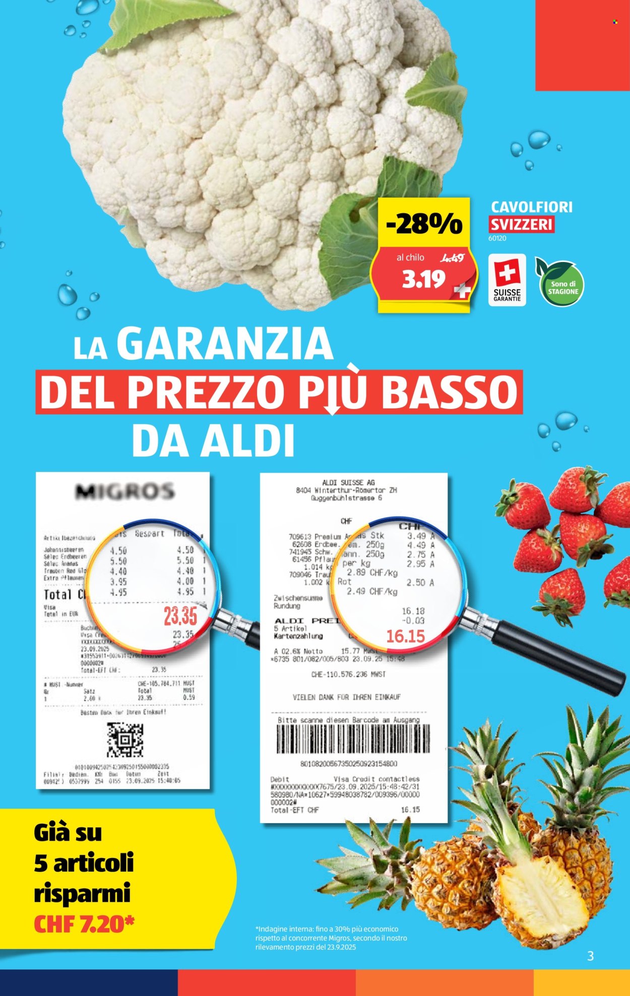 Volantino Aldi - 23.10.2025 - 29.10.2025. Pagina 3. Pagina 3