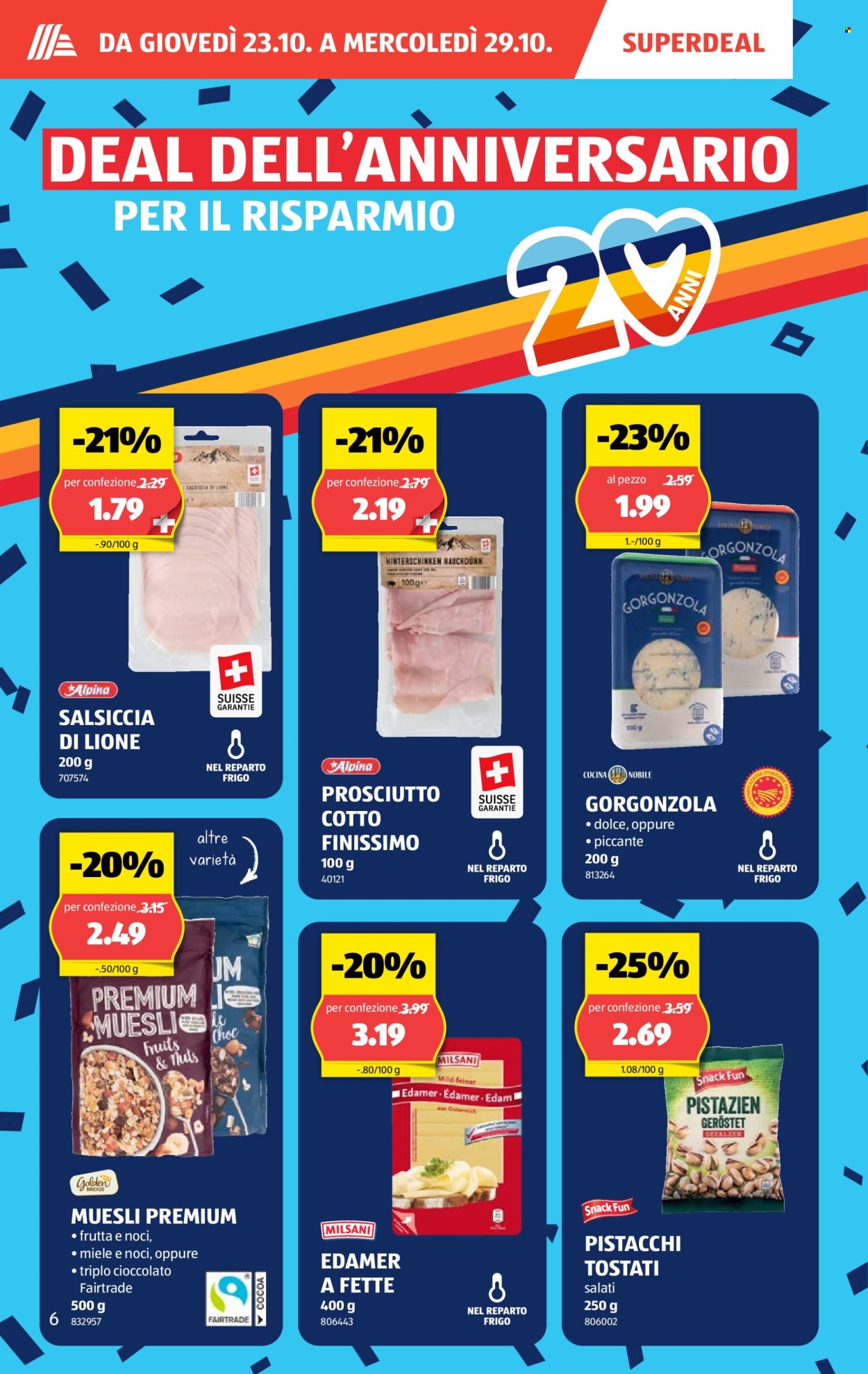 Volantino Aldi - 23.10.2025 - 29.10.2025. Pagina 6. Pagina 6
