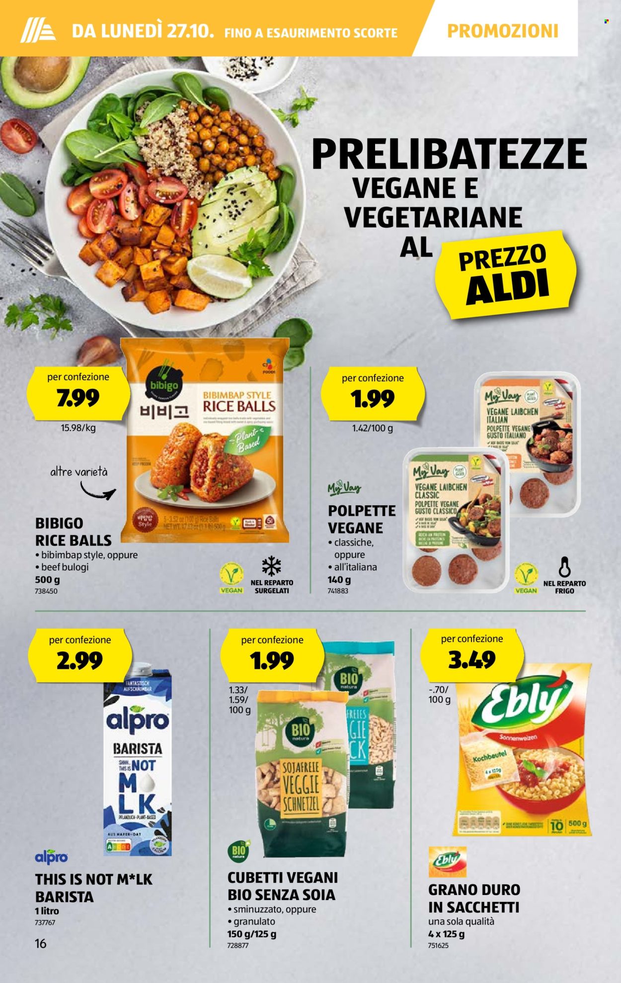Volantino Aldi - 23.10.2025 - 29.10.2025. Pagina 16. Pagina 16