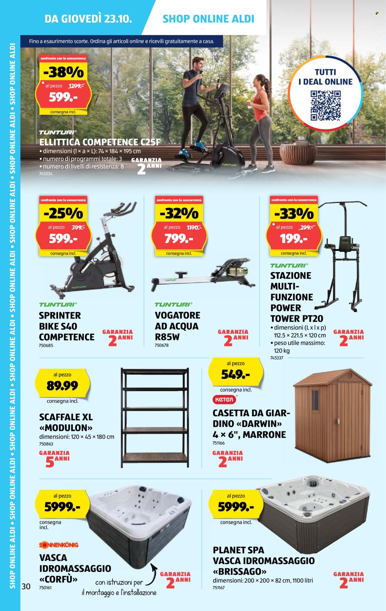 Volantino Aldi - 23.10.2025 - 29.10.2025. Pagina 30. Pagina 30